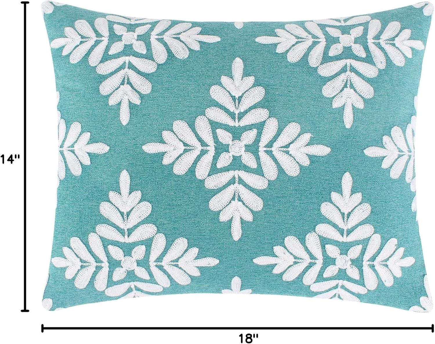 Levtex home Bellamy Teal Quilted Throw
