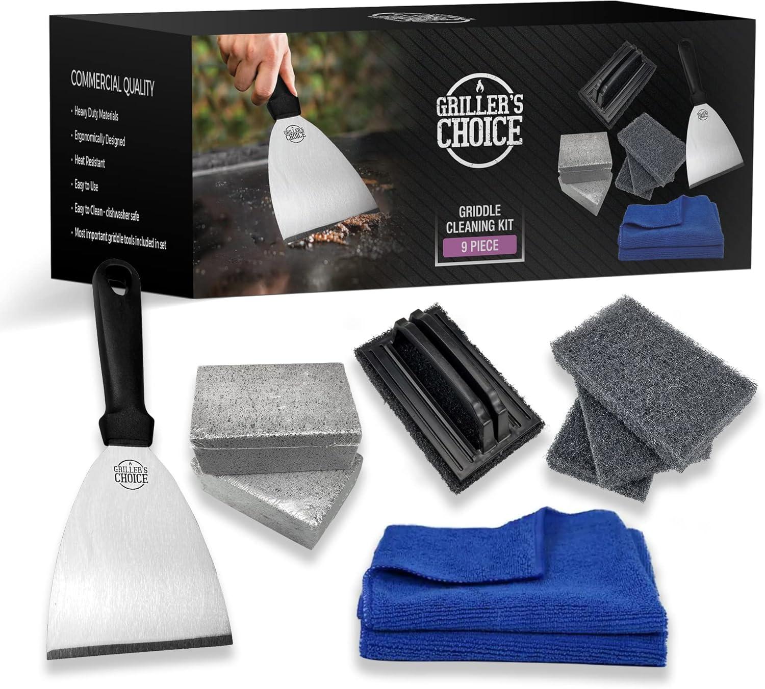 Grillers Choice Stainless Steel Dishwasher Safe Grill Scrubber