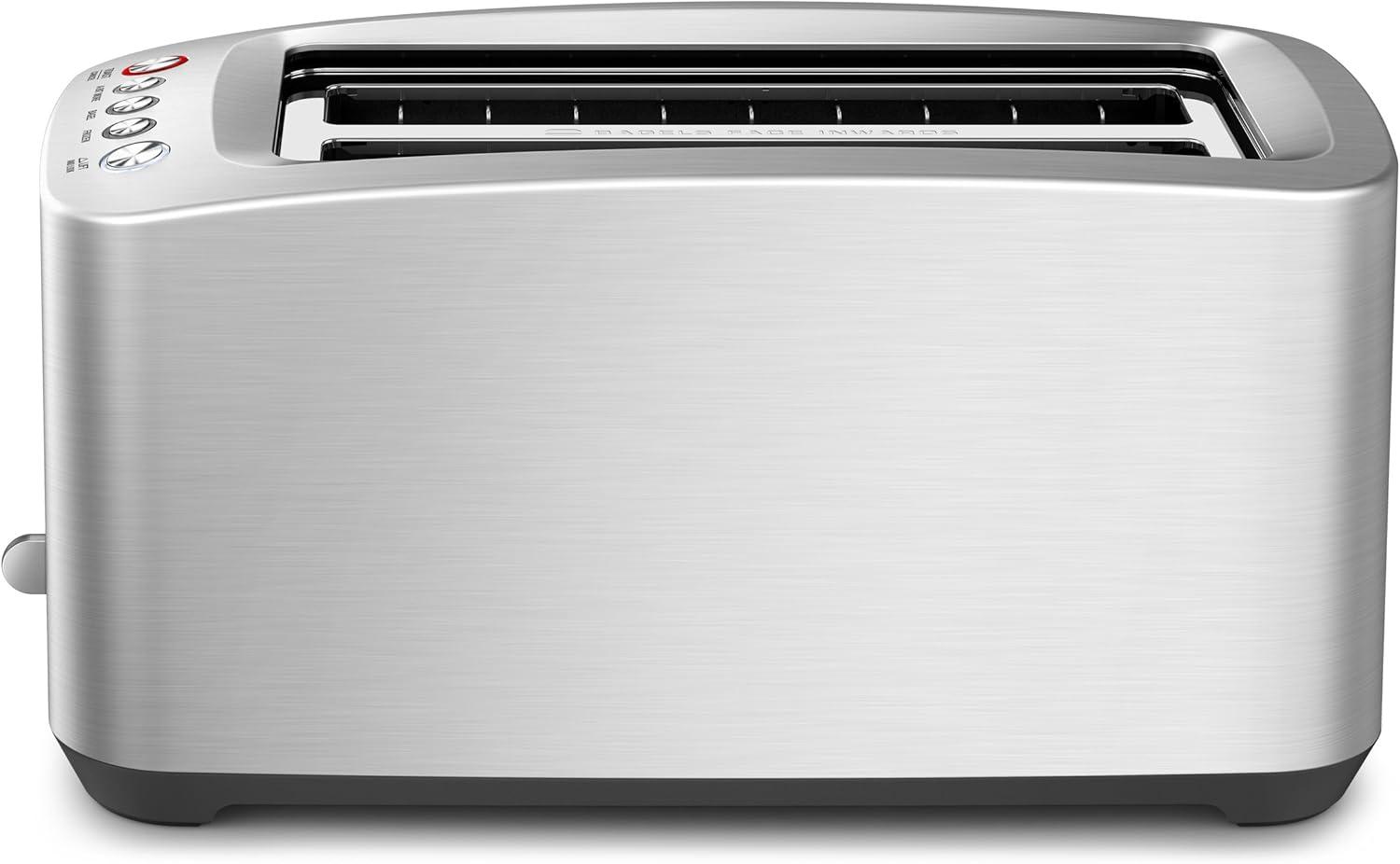 Breville Stainless Steel 4-Slice Digital Long Slot Toaster