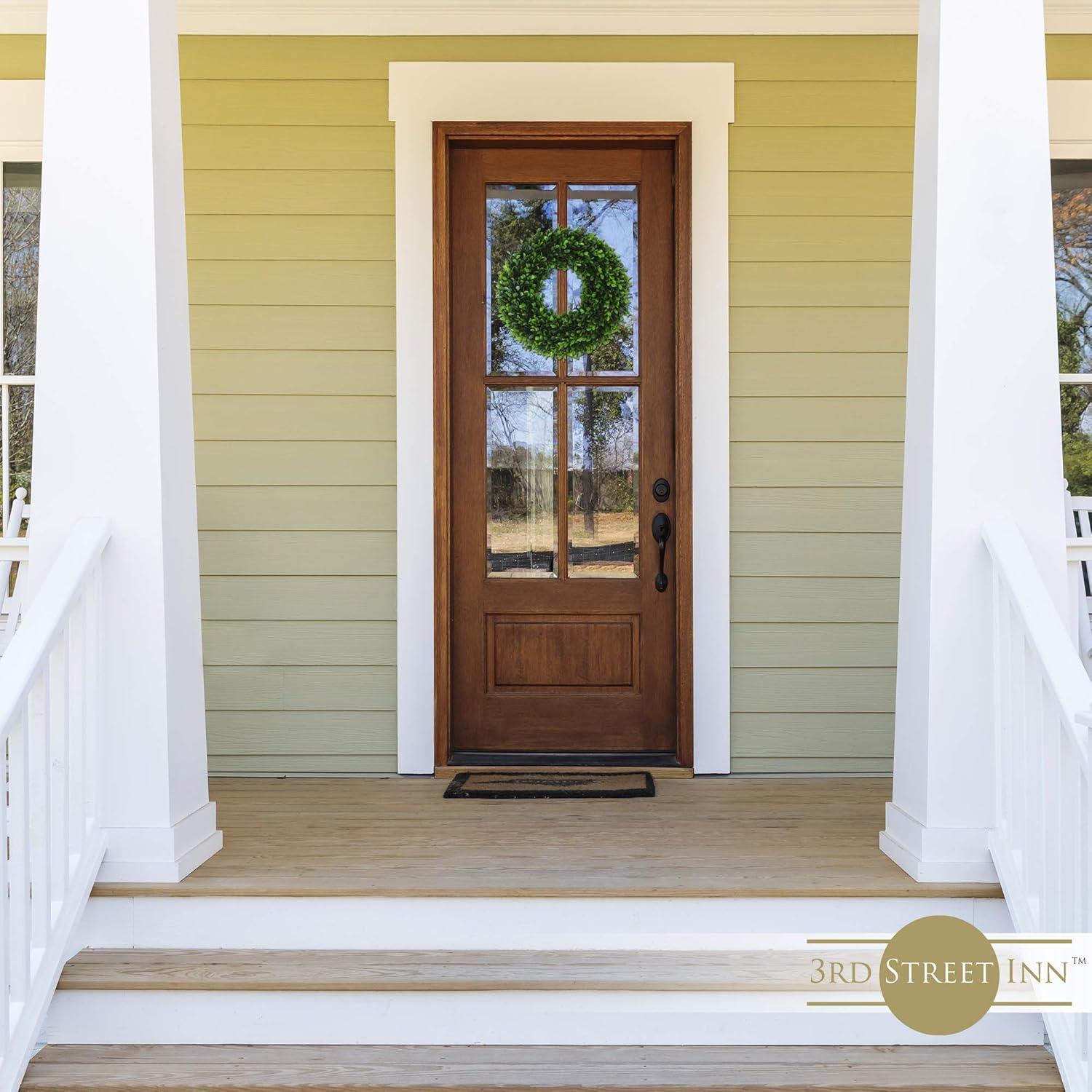 Faux Holly Wreath