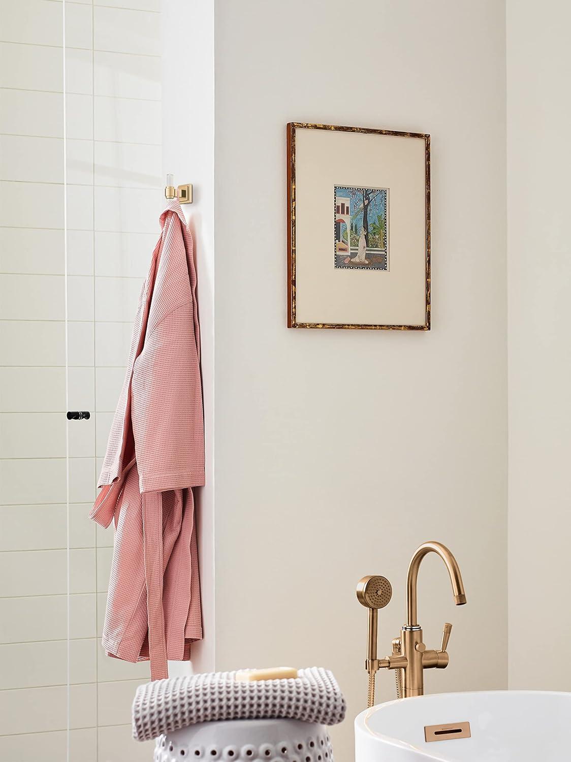 Amerock Glacio Wall Mounted Towel and Robe Hook