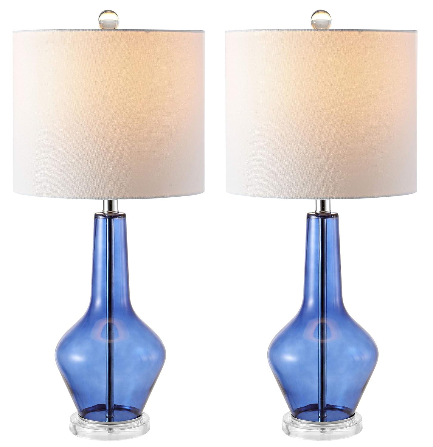 Brisor Table Lamp (Set of 2) - 22 Inch Height - TBL4222 - Blue - Safavieh