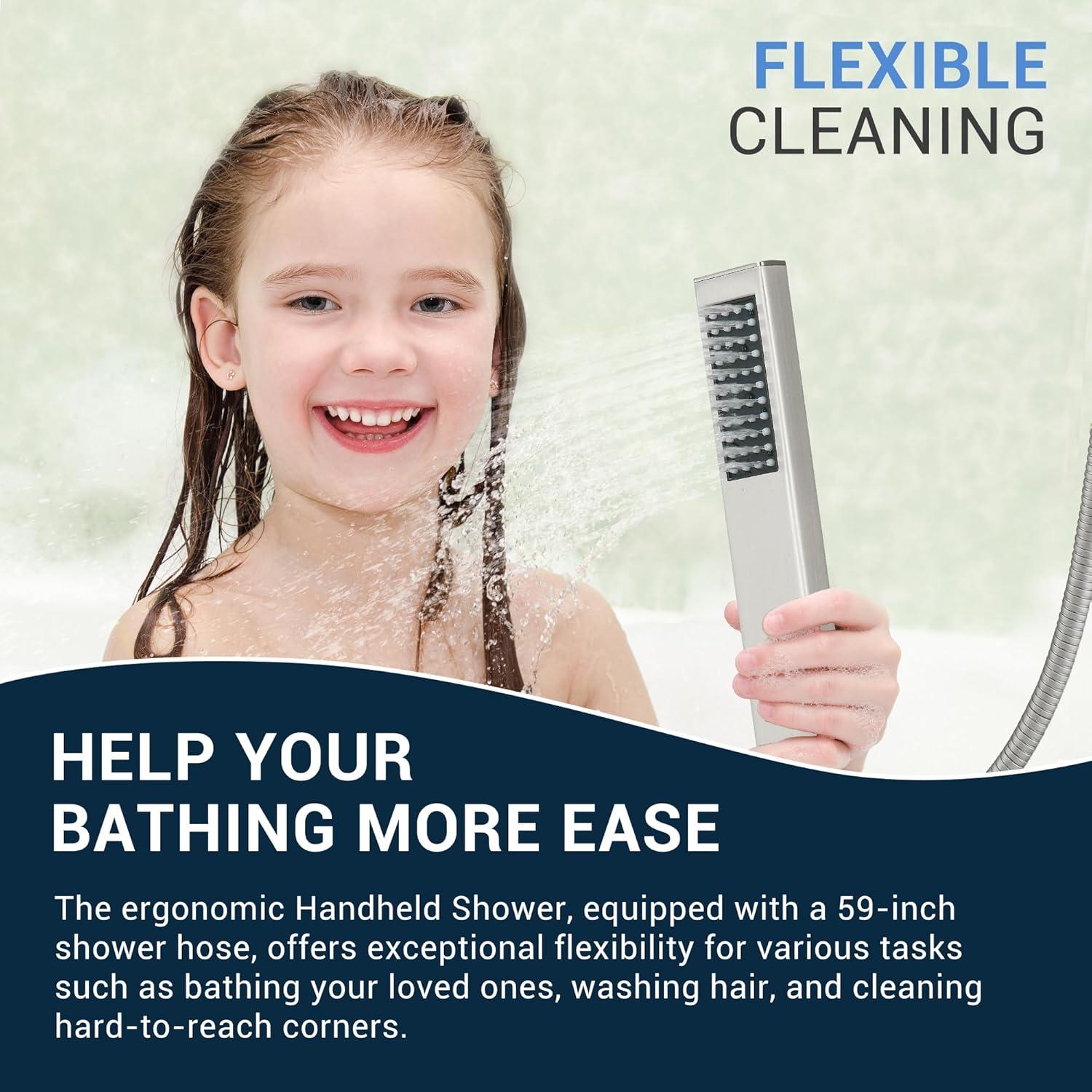 Revitalize 12 Inch Luxury Thermostatic Complete Shower System with Rough-in Valve