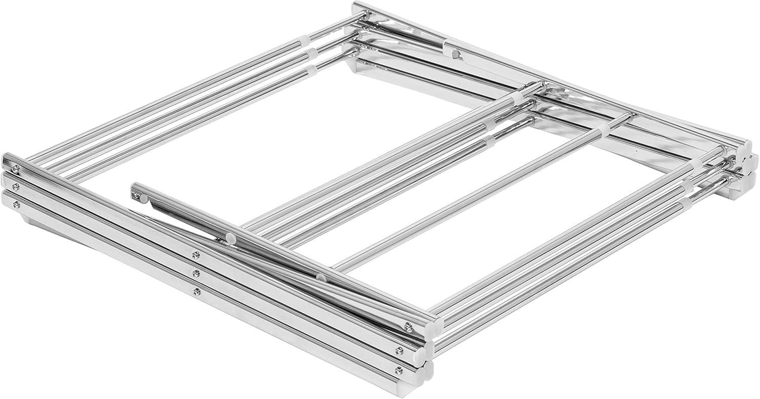 Expandable Chrome Steel Drying Rack with 25 Feet Air Space