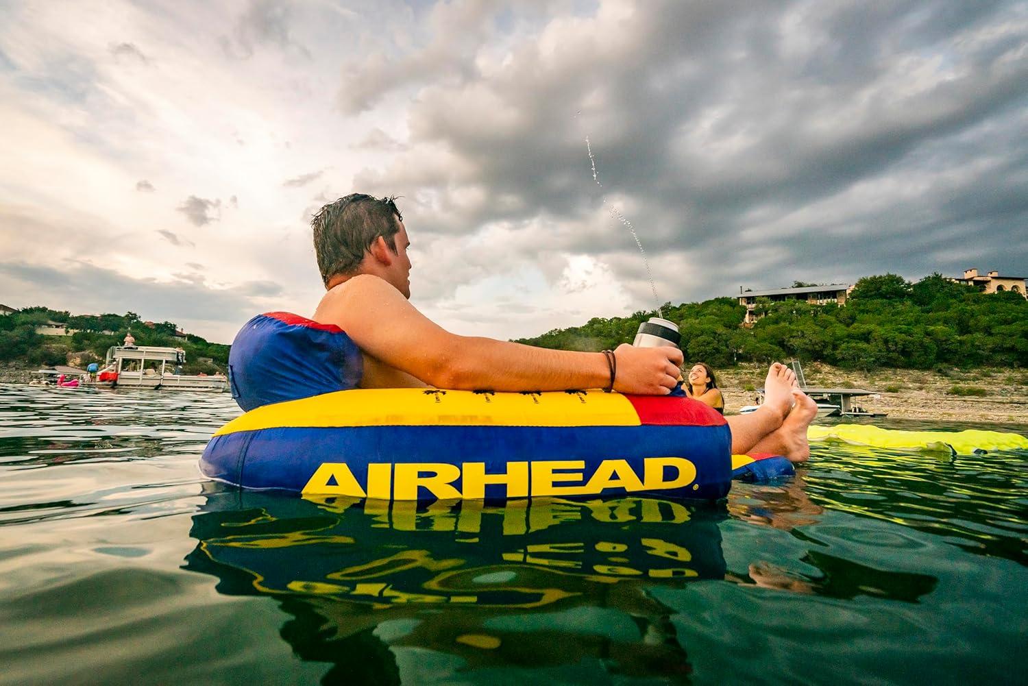 Airhead 1 Person Bimini Lounger II Water Floats and Inflatables