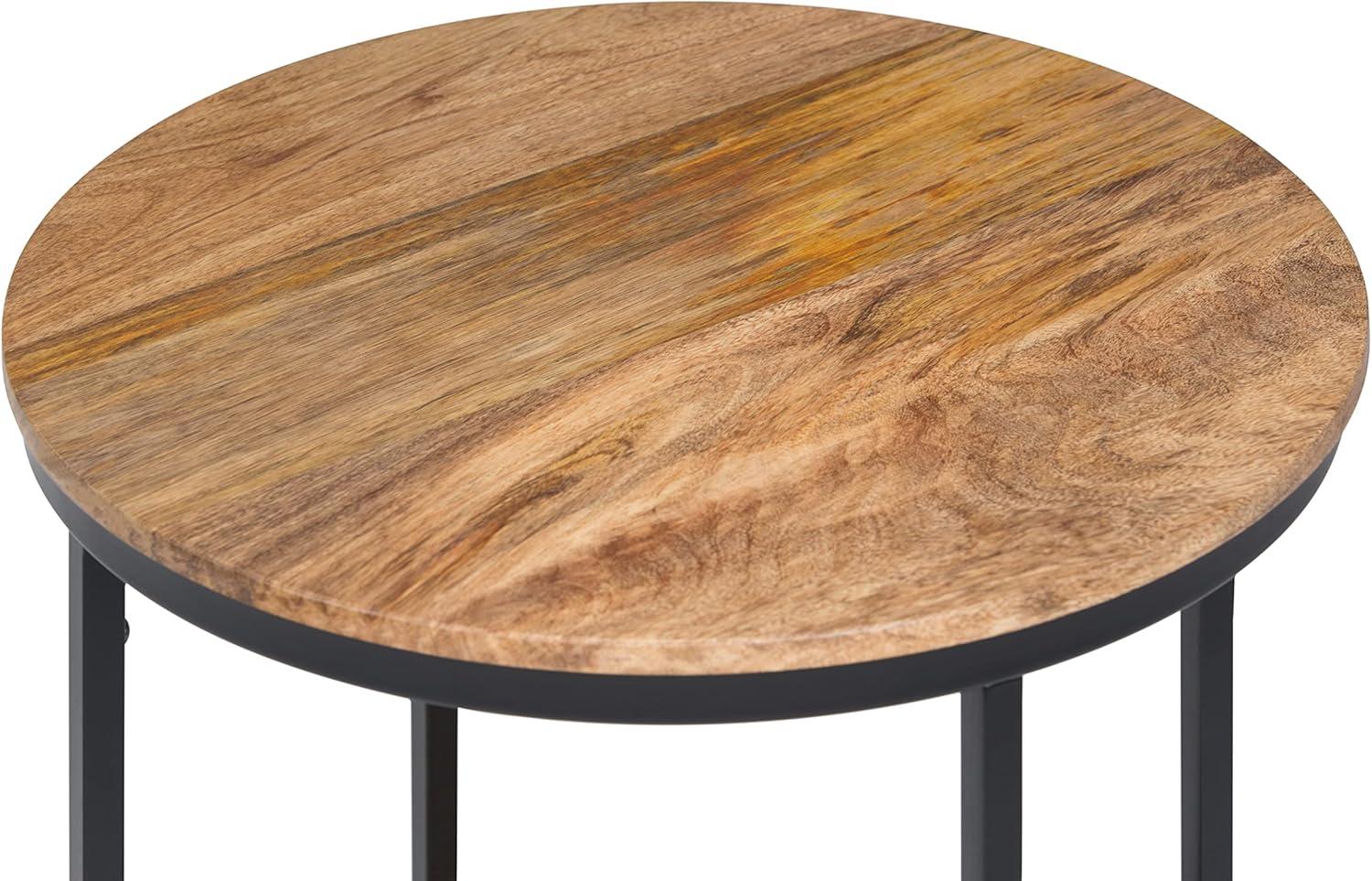 Suazo Solid Wood Top End Table