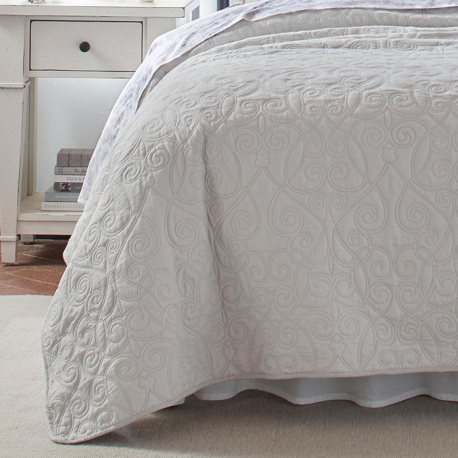 Laura Ashley Felicity Cotton Reversible Quilt Set
