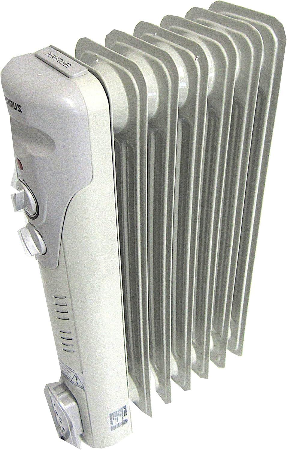 Optimus Portable 7 Fins Oil Filled Radiator Heater