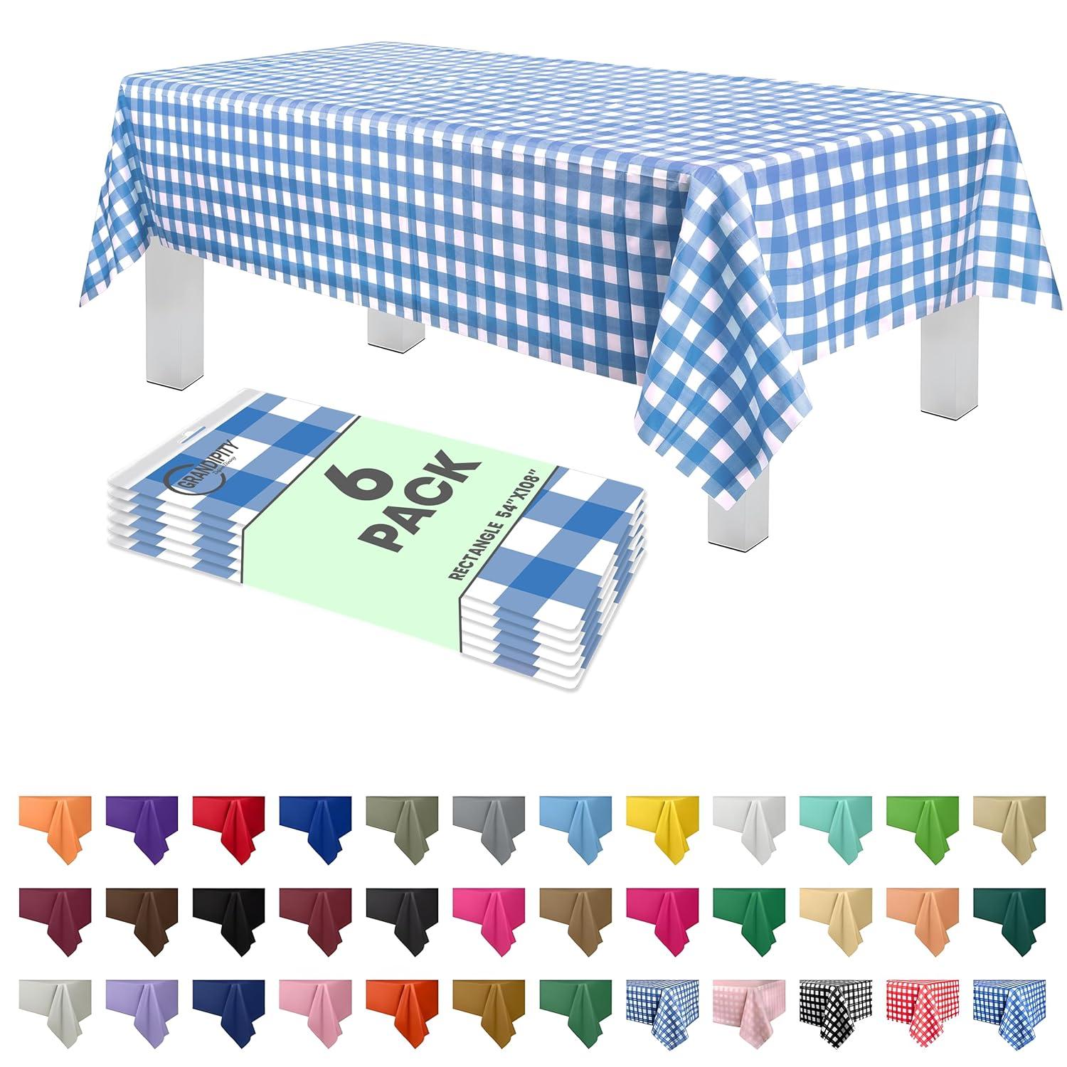 Grandipity Disposable Tablecloth (Set of 6)