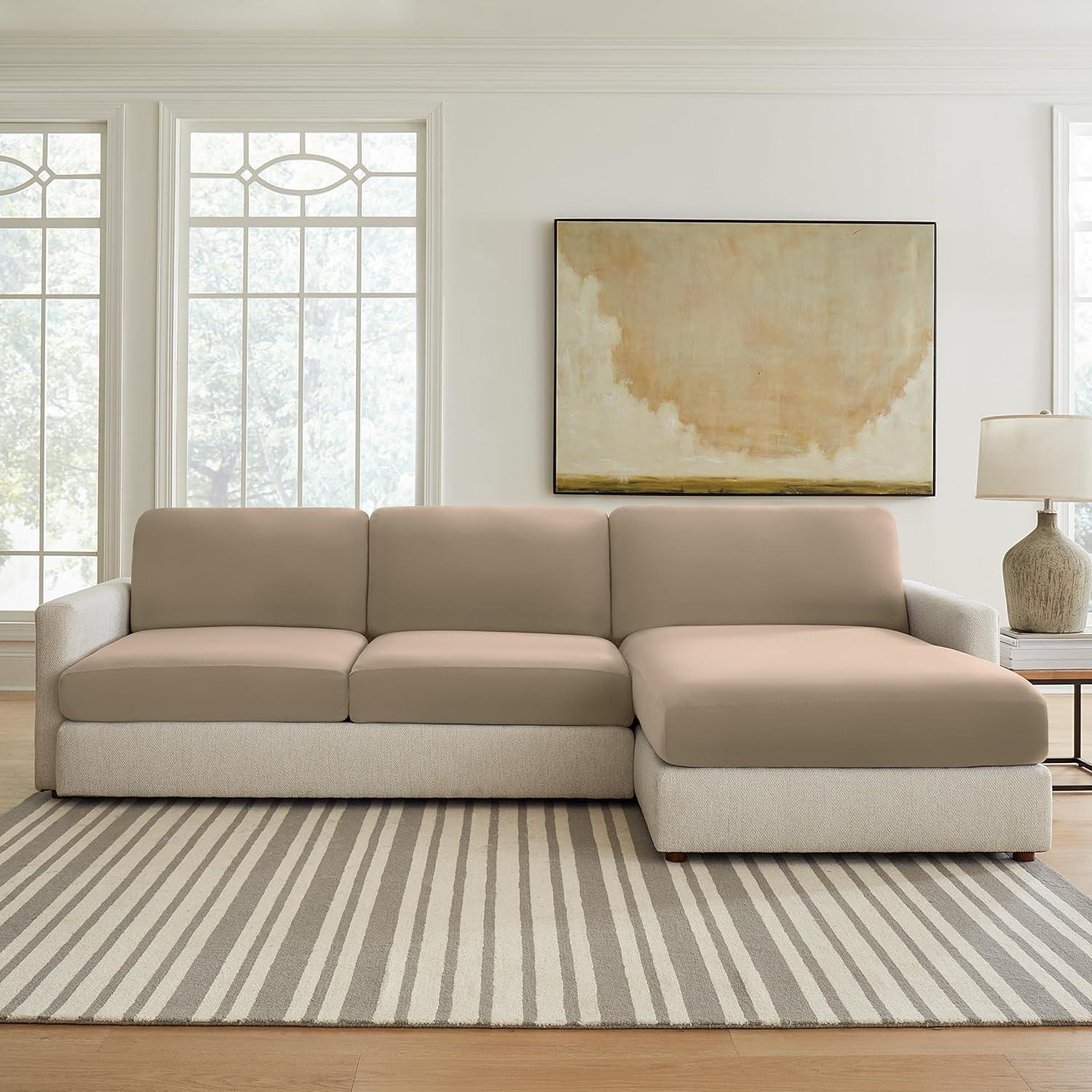 Sure Fit Box Cushion Sofa Slipcover