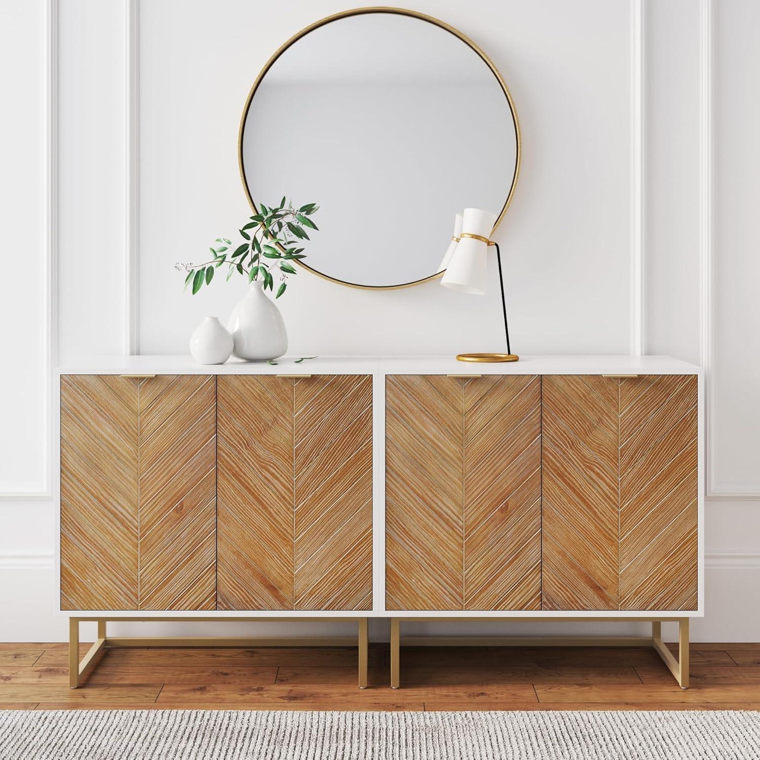 Nathan James Enloe 2-Piece Accent Cabinet Set or TV Stand