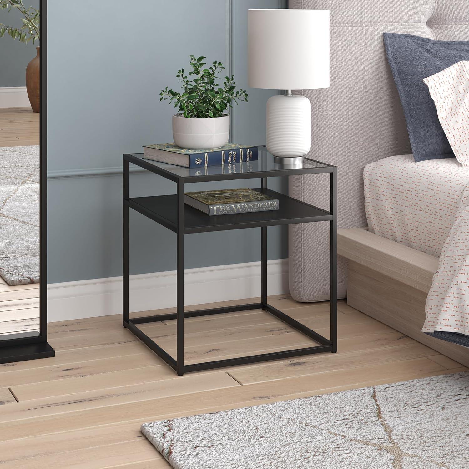 Duran Glass End Table
