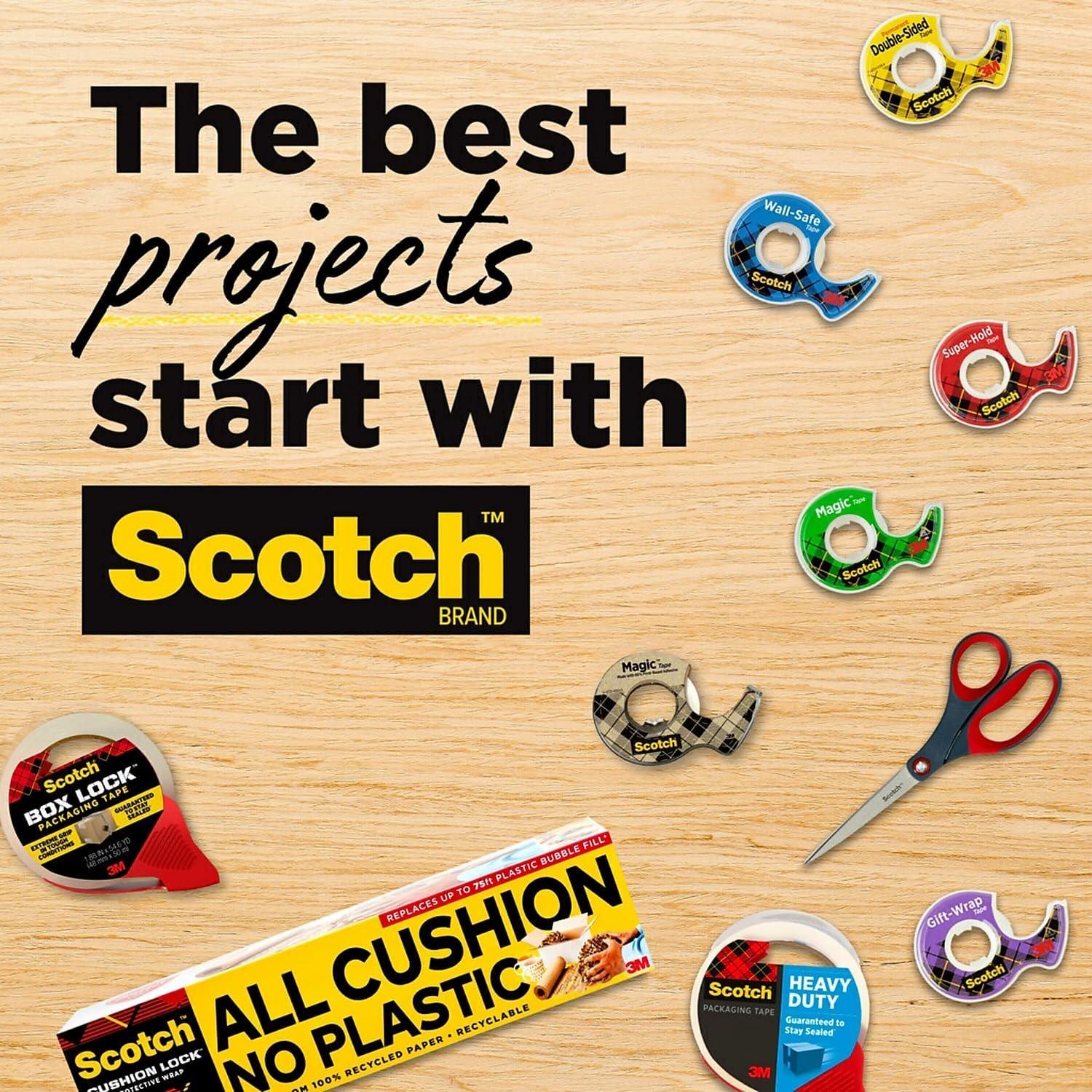 Scotch Magic Tape, 3/4 in. x 300 in., 4 Dispensers/Pack