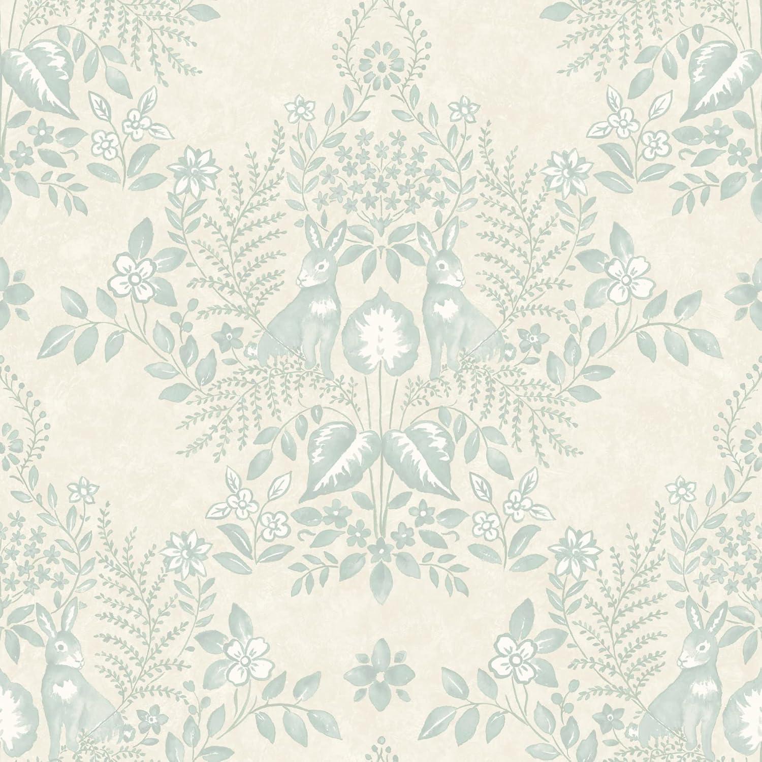 Cottontail Toile Peel & Stick Wallpaper