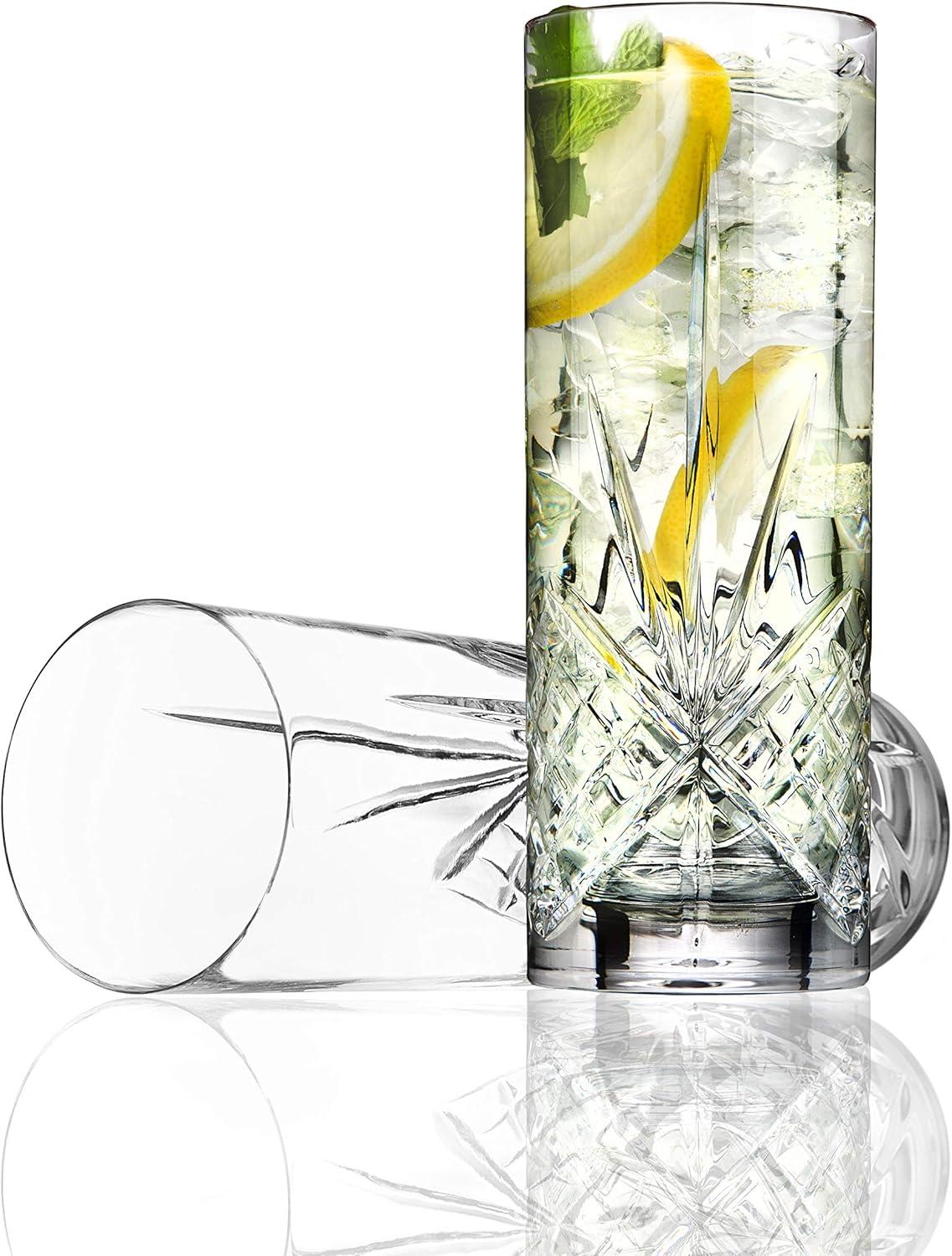 Dublin Crystal Highball Glass 12oz