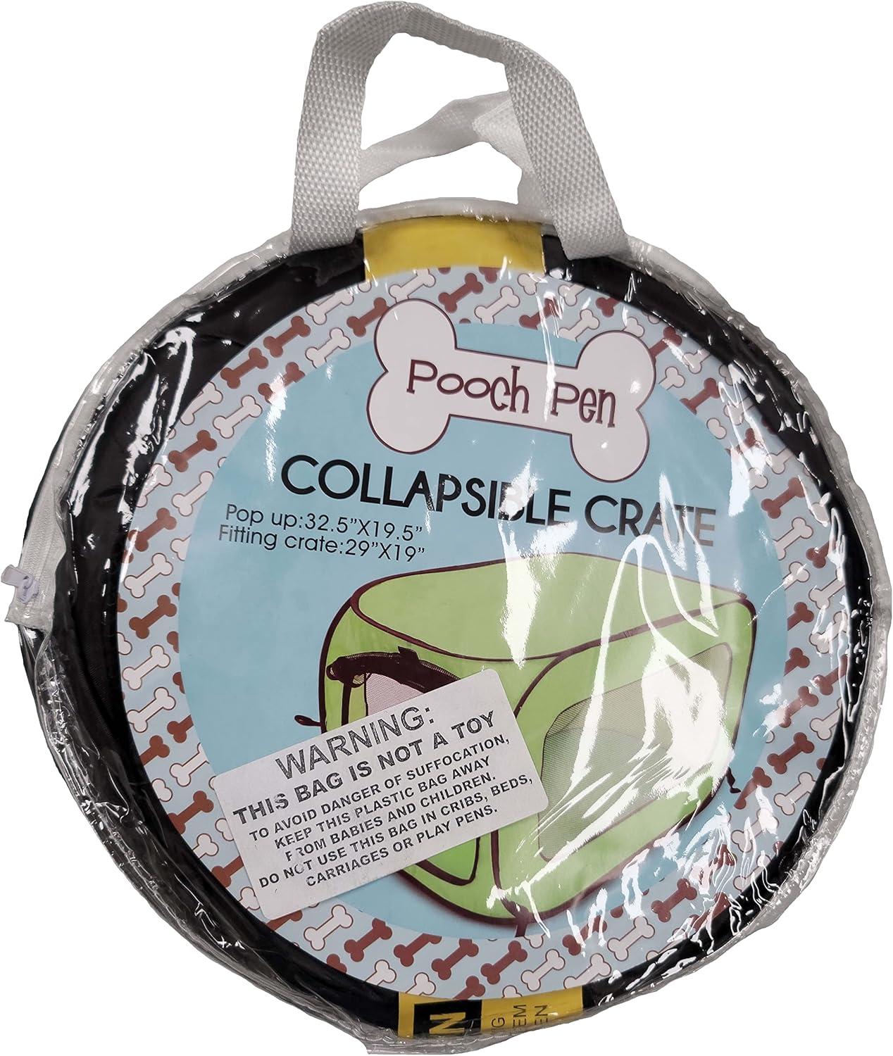 Beatrice Home Fashions Collapsible Pet Carrier with 1 Door