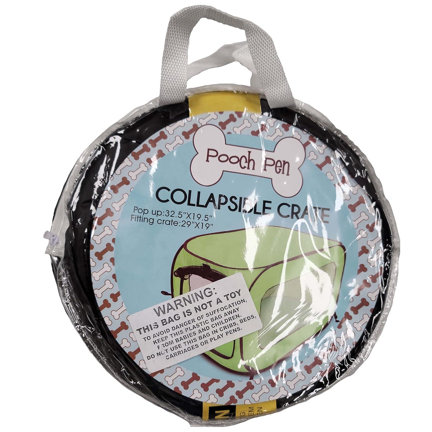 Beatrice Home Fashions Collapsible Pet Carrier with 1 Door