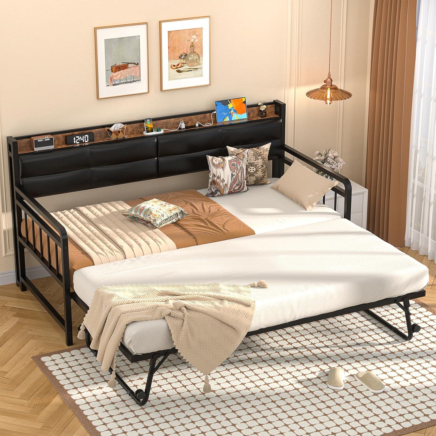 Aheaplus 96'' Closet With 4 Drawers And Shelves,With  4 Clothes Garment Rack