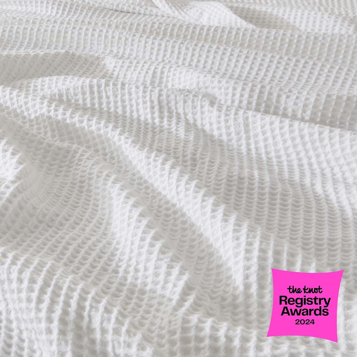 100% Cotton Waffle Weave Blanket