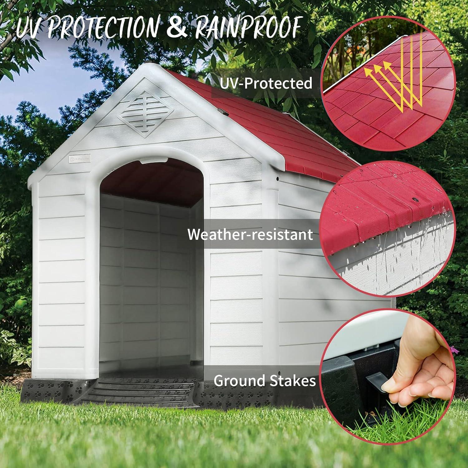 Tucker Murphy Pet™ Aunyae Plastic Portable Dog House