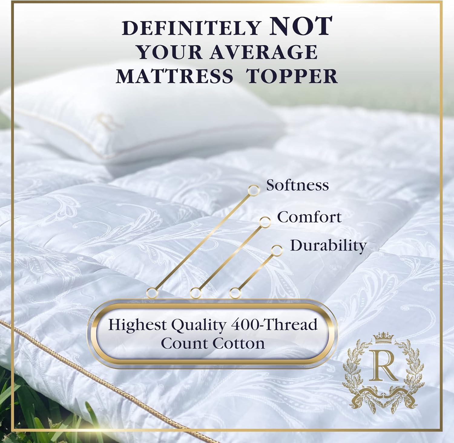 Royal Therapy Royal Therapy Deep Pocket Sheet Set, Soft Cooling Bedding, Hypoallergenic