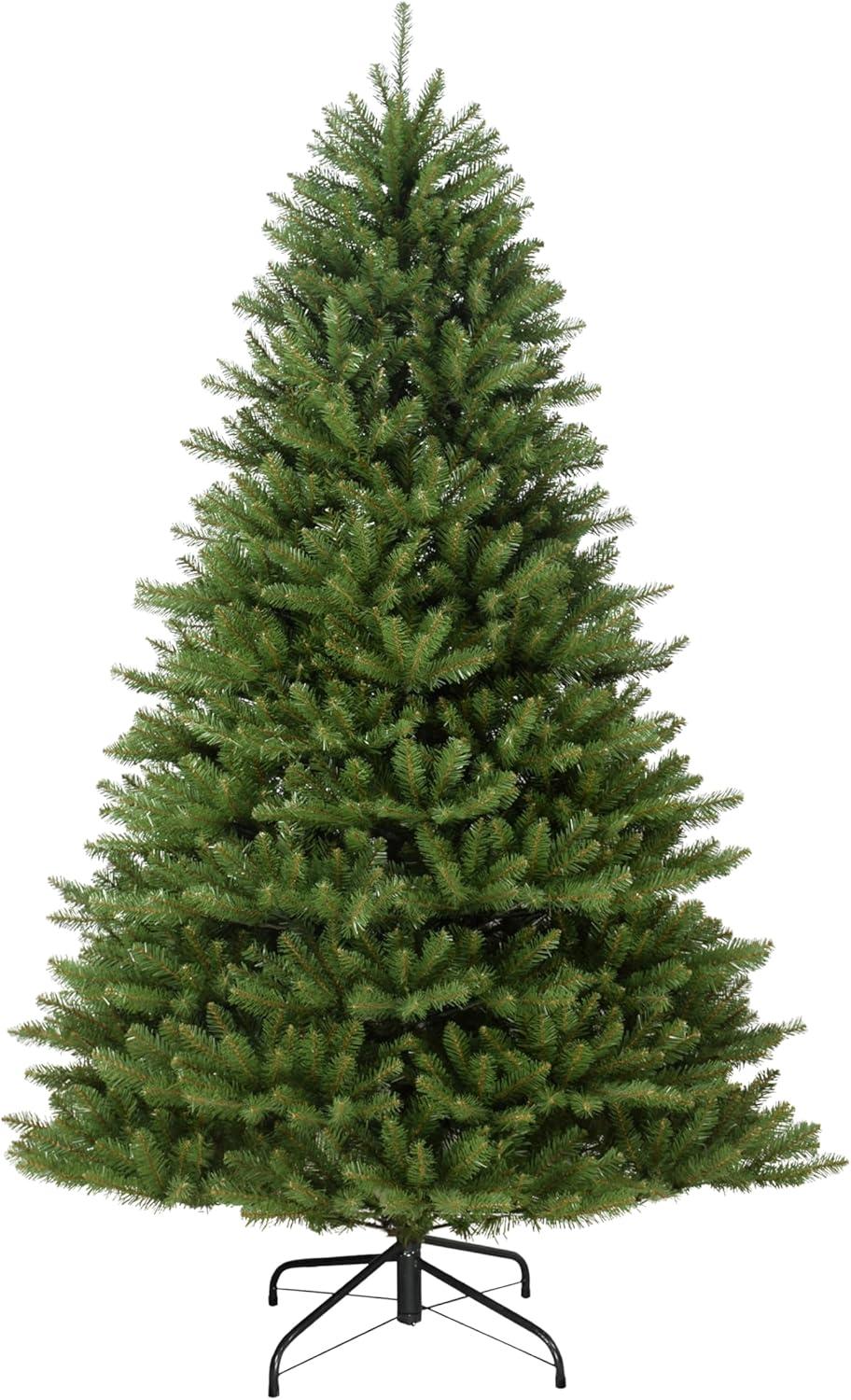 Puleo International 7-Foot Green Unlit Fraser Fir Christmas Tree