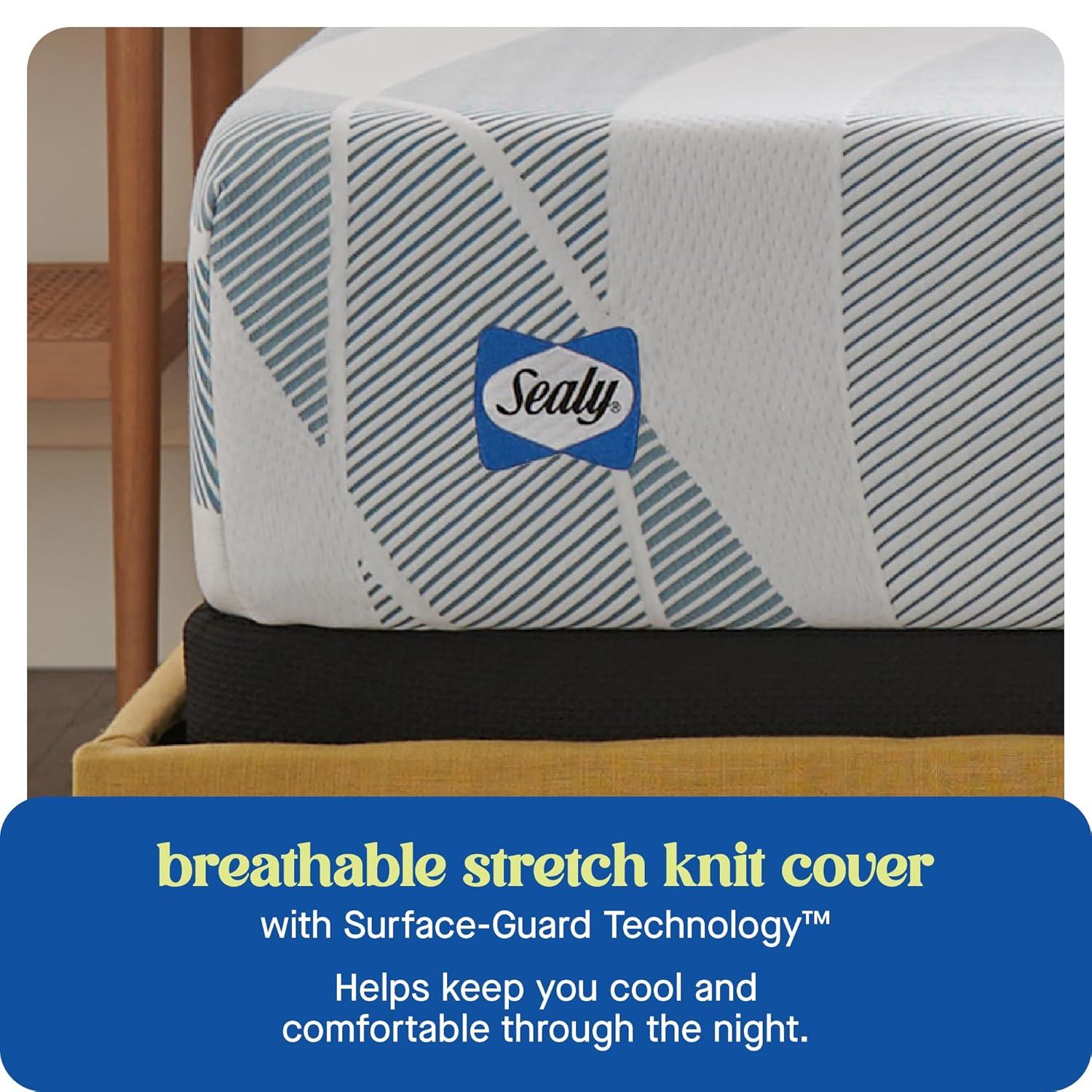 Sealy Sealy Dreamlife 10” Medium-Firm Hybrid Mattress-in-a-Box