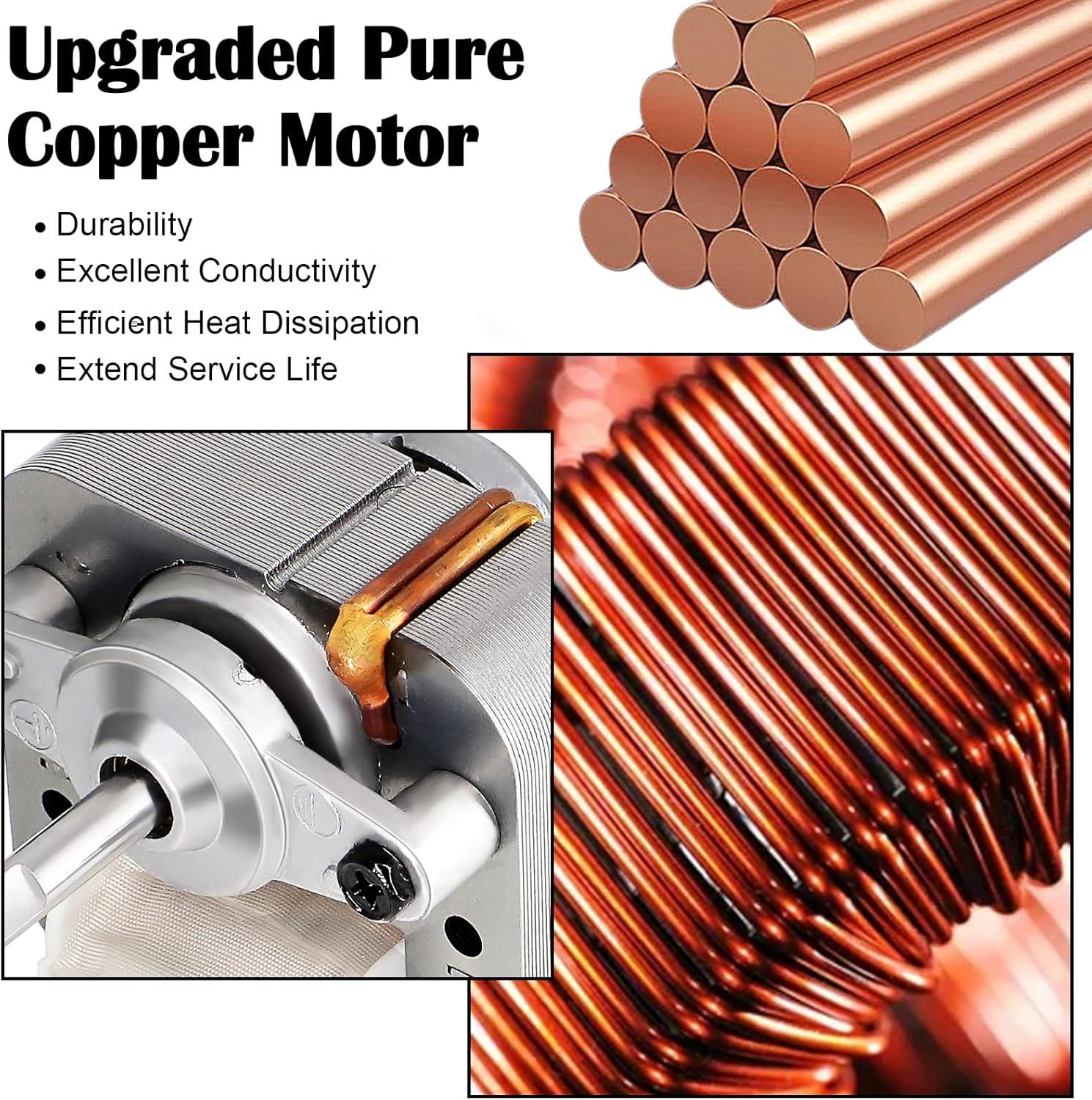 S0504B000 Bathroom Fan Motor Assembly Compatible with Bro-an Nutone 769RL for B Unit, Repalce Models 757, 769RFT-R01, 769RL, 769RL-R01 and VF707RCN. 765RL