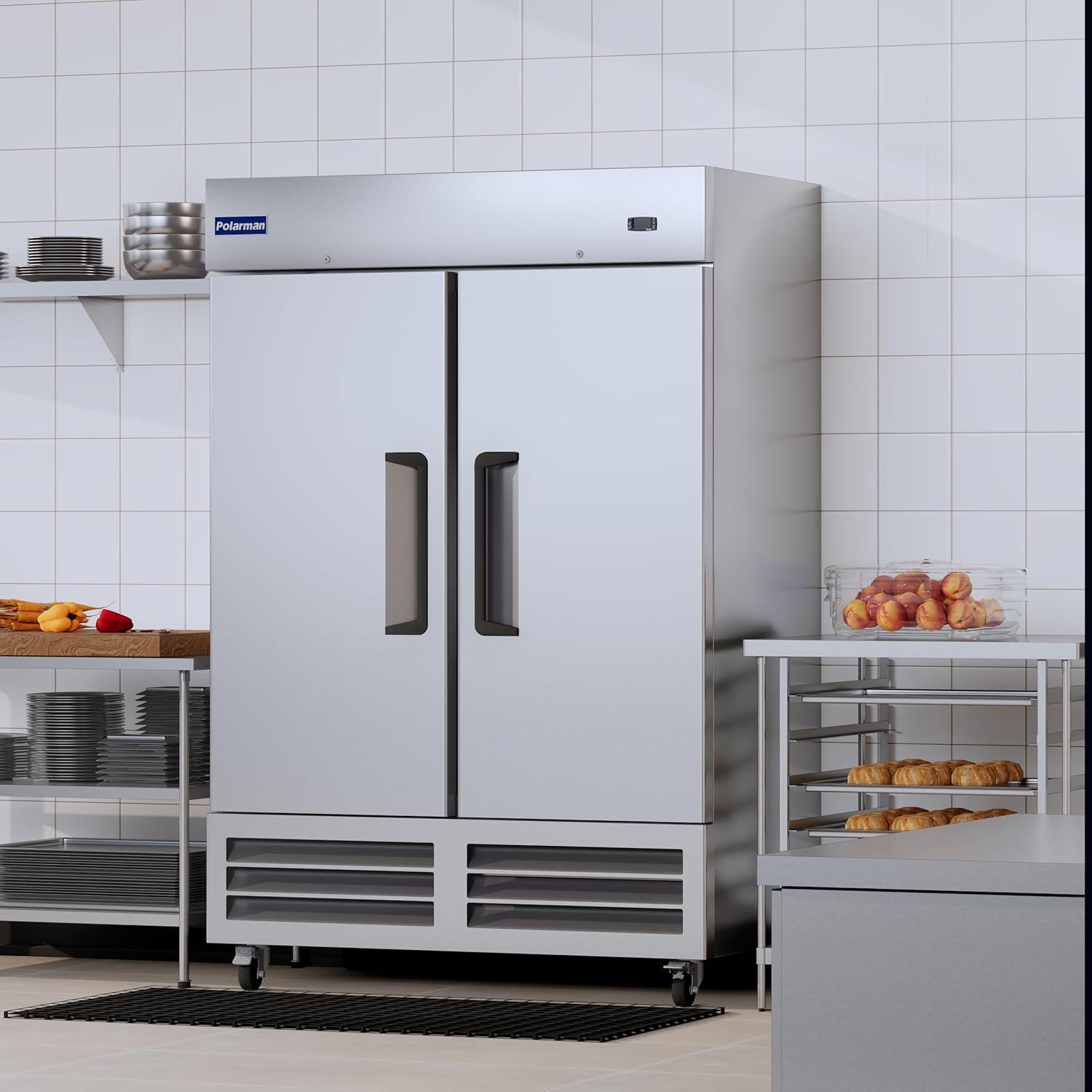 Arctic Air AR49 49 Cubic Feet Stainless Steel Refrigerator