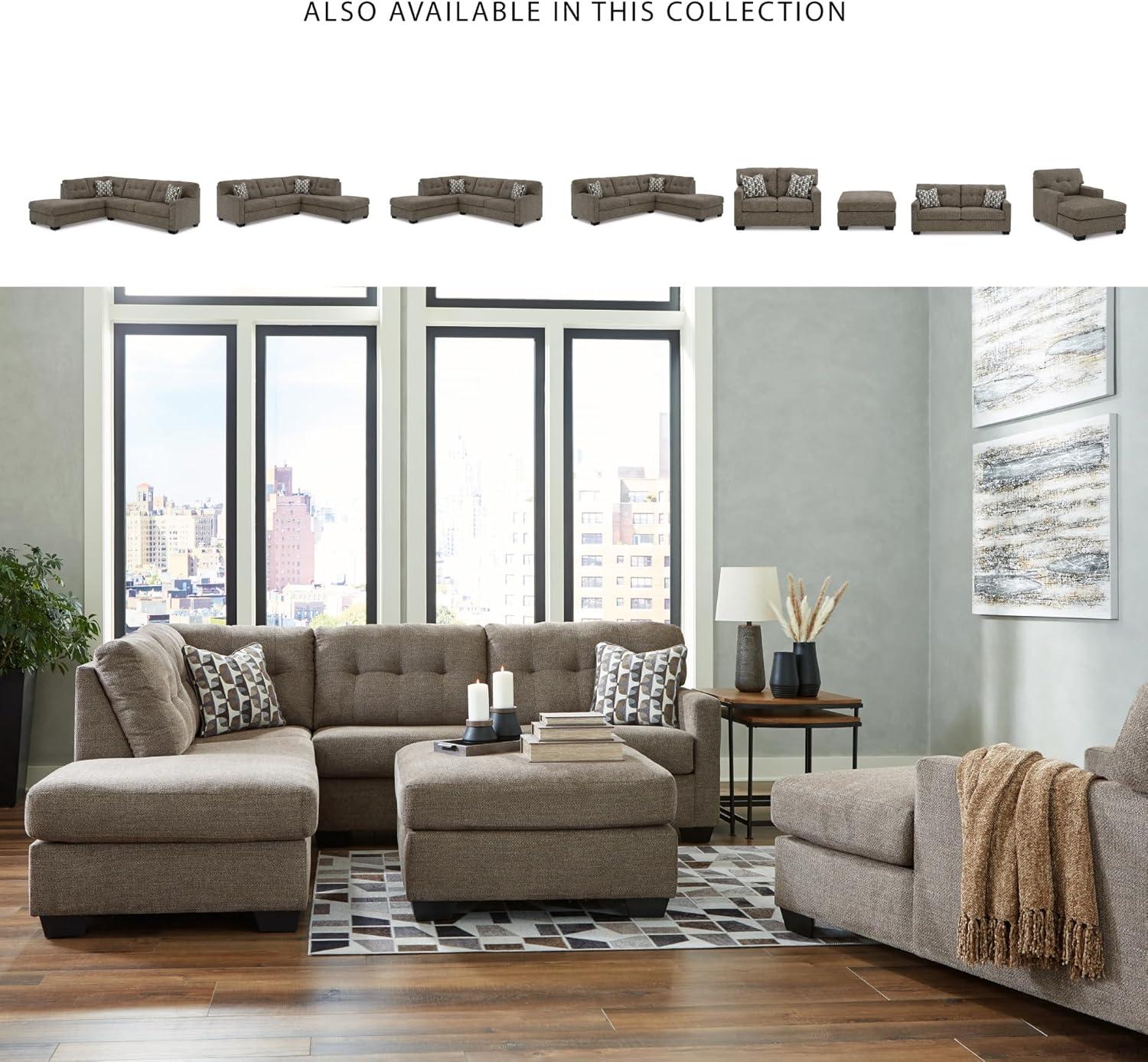 Signature Design by Ashley Mahoney Chocolate Chaise