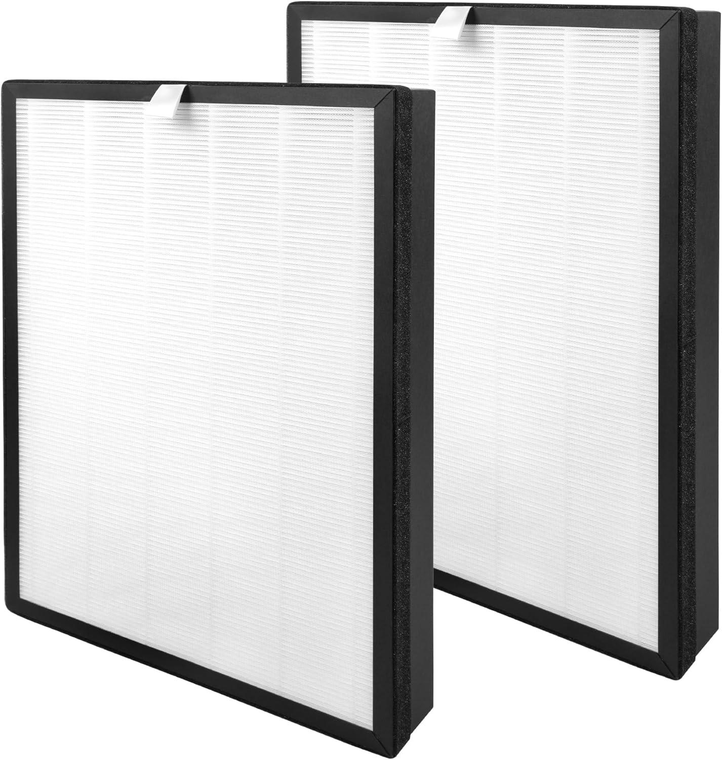 PuroAir 400 Replacement Filter - HEPA Air Filter for PuroAir 400 Air Purifier (2 Pack)