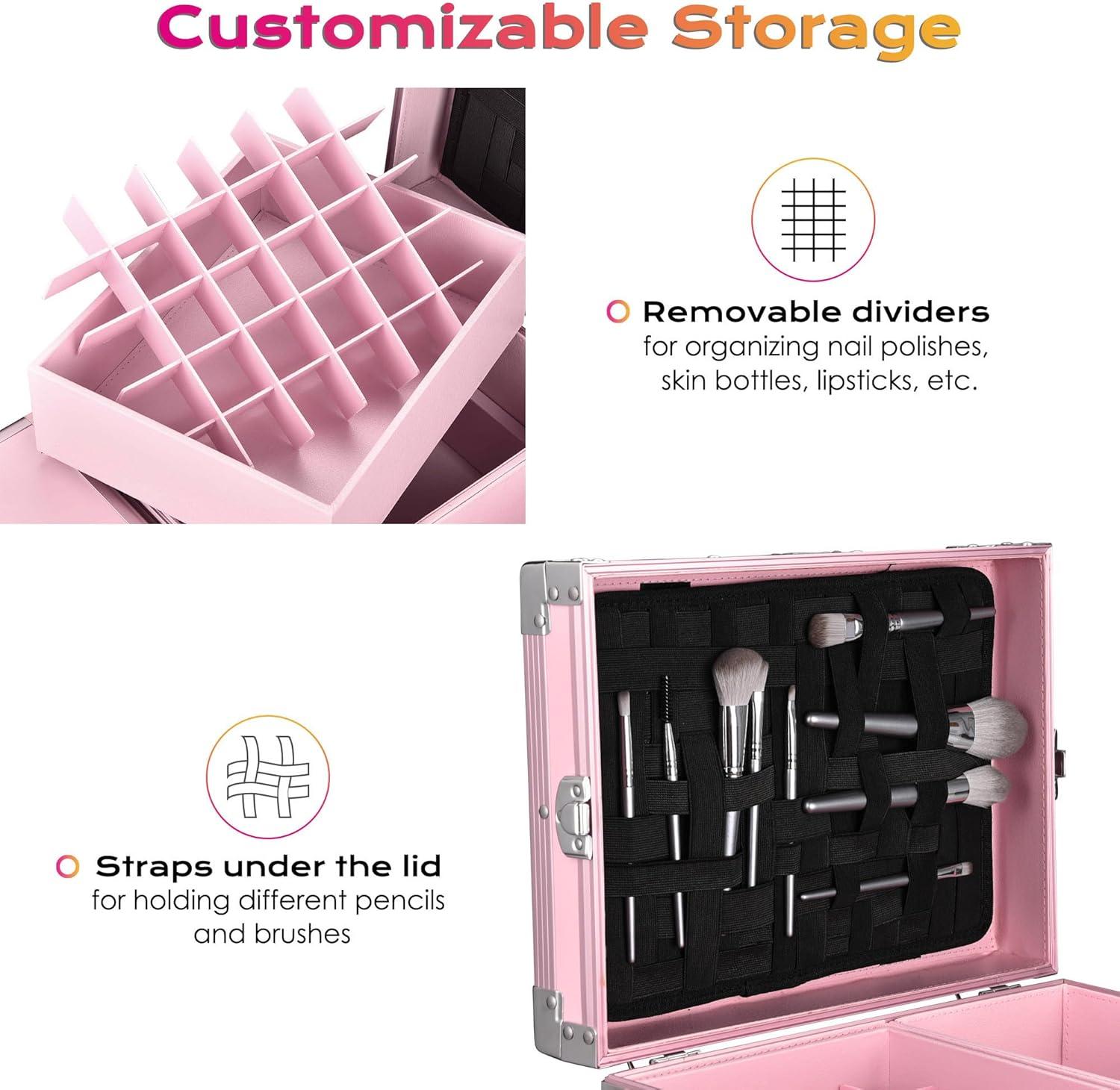 Byootique Plastic Makeup Organizer