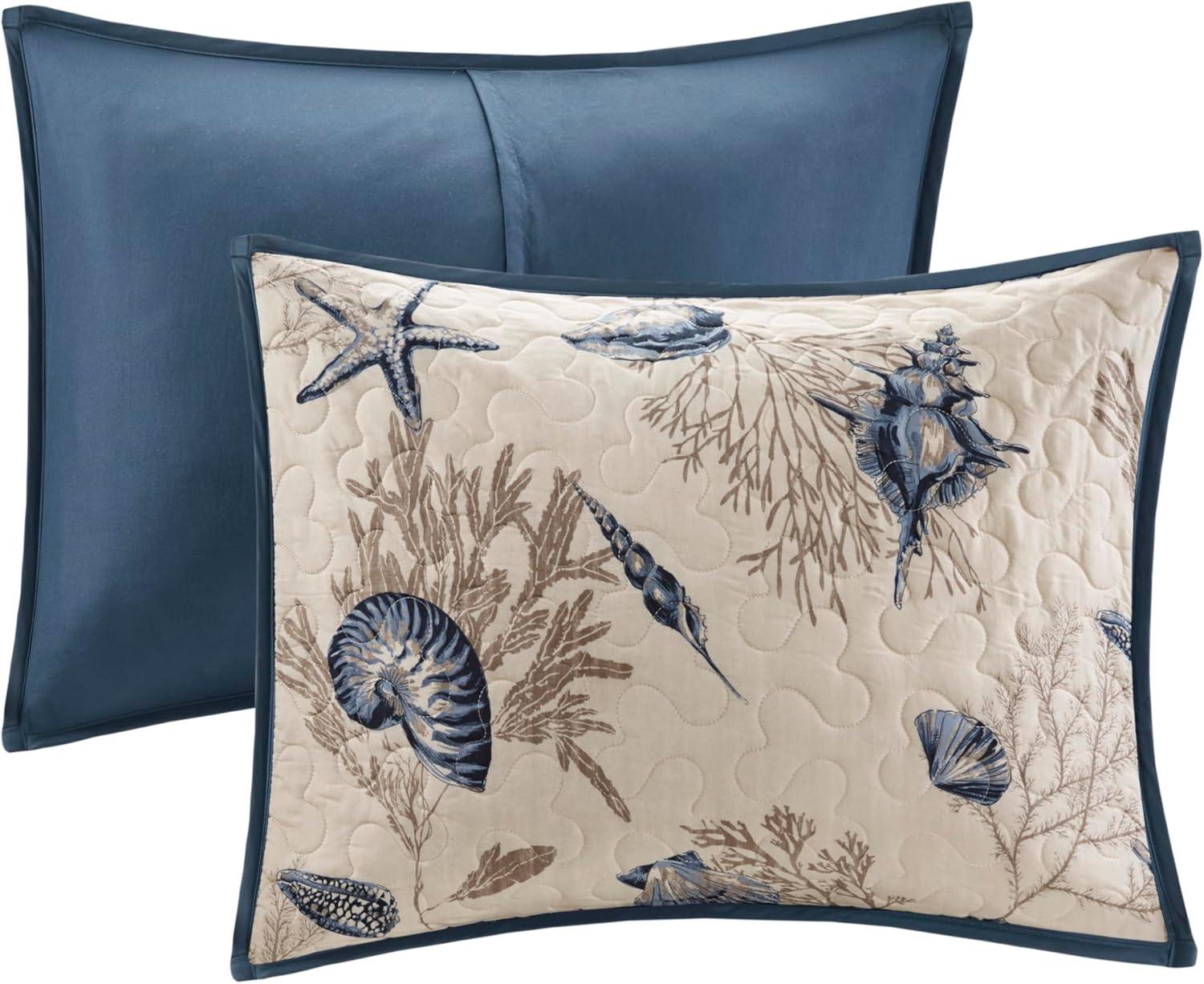 Madison Park Bayside Quilt Set with Throw Pillows