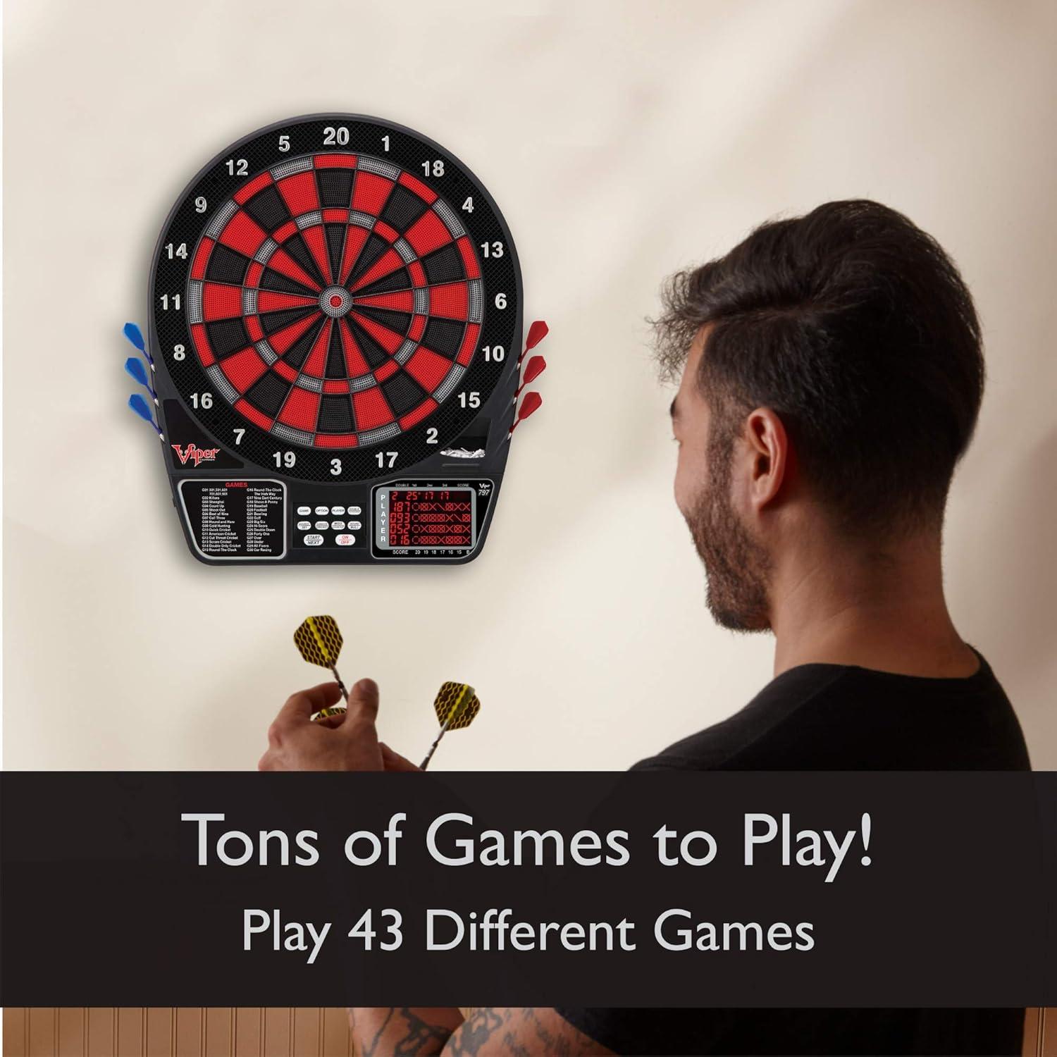 Viper 797 Electronic Dartboard with Darts