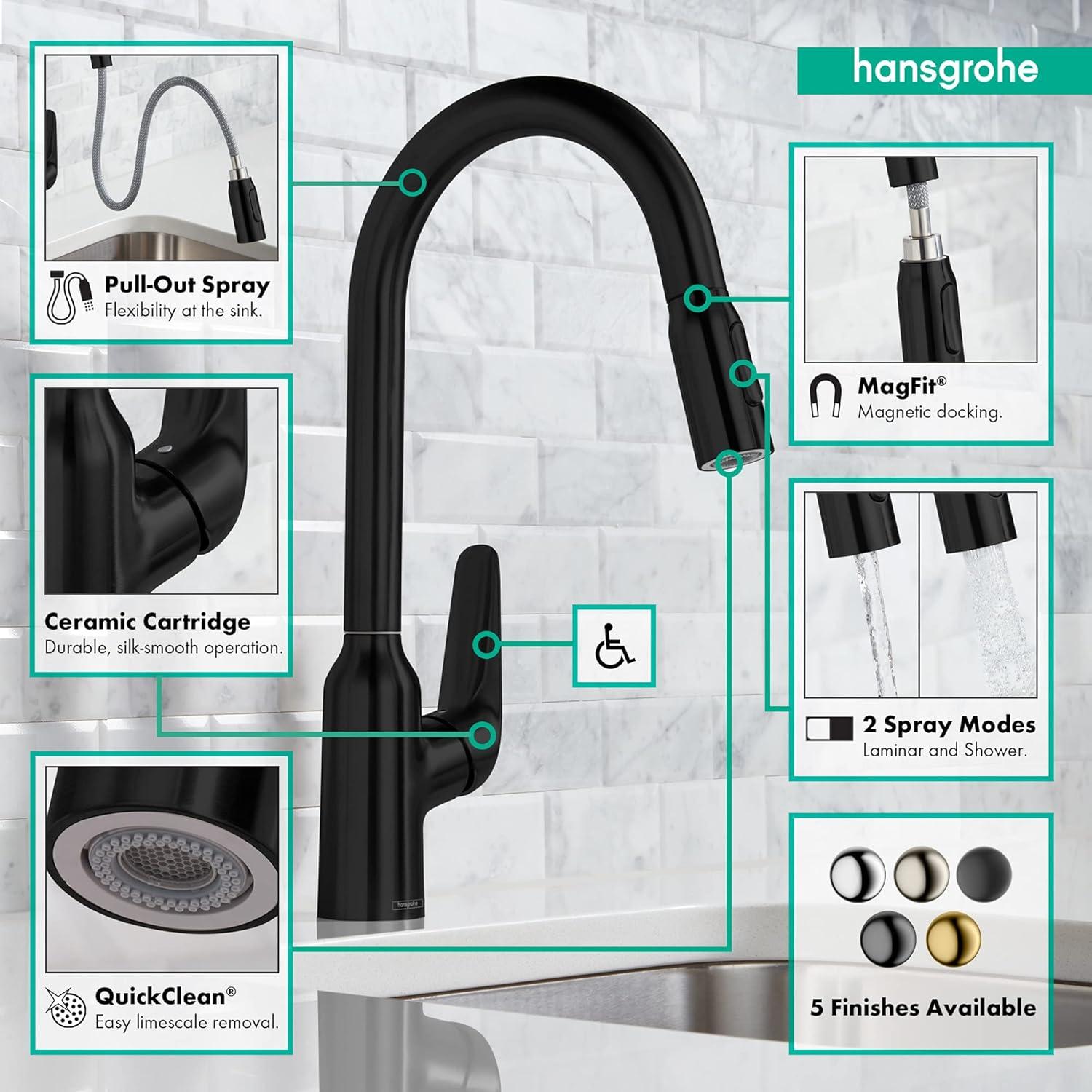 Focus N Prep Kitchen Faucet with 2-Spray Pull-Down, 1.75 GPM