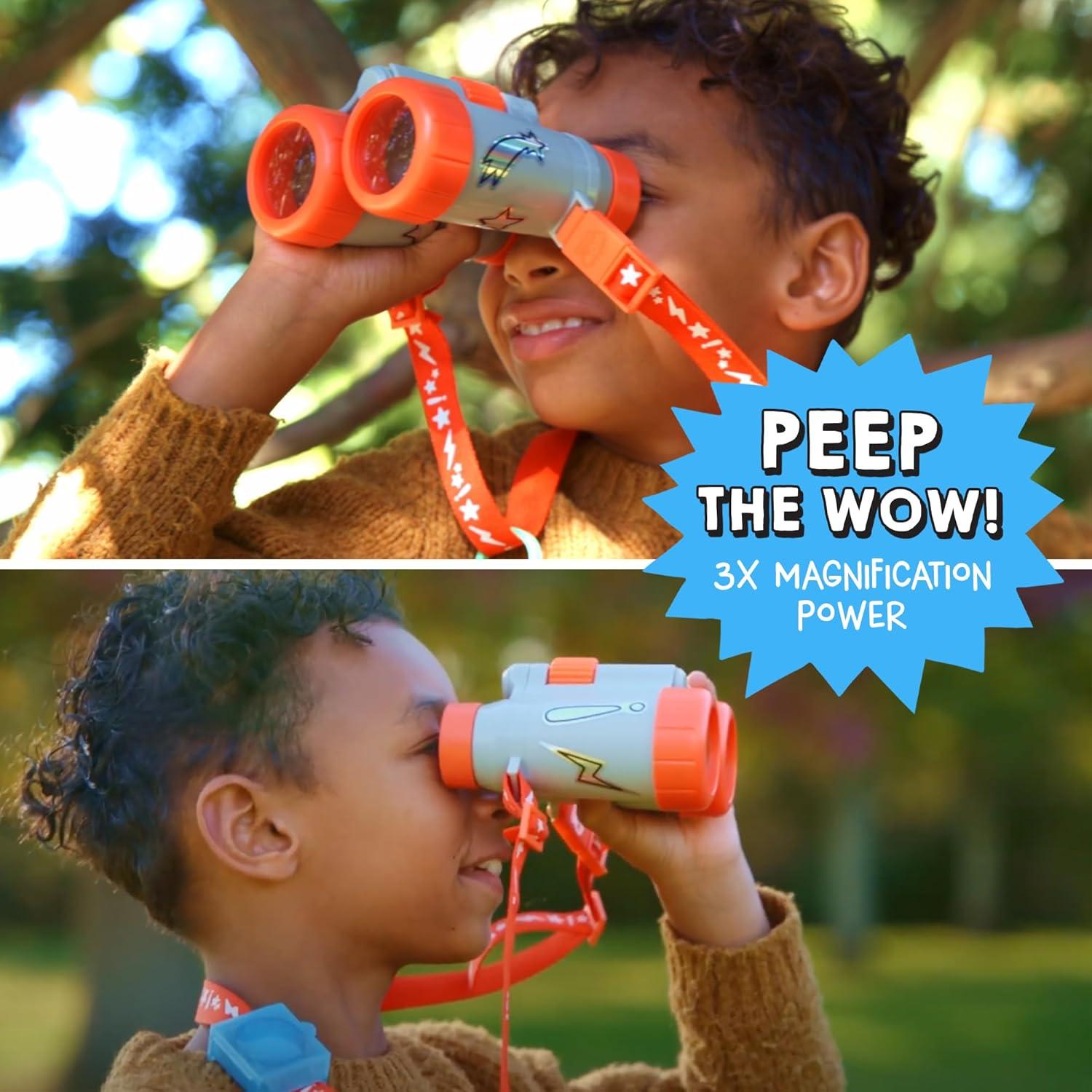 Wow in the World: Kids' Binoculars & Nature Explorer Kit
