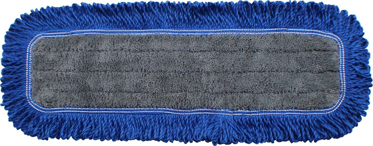 Microfiber Mop Kit 24" - Premium mop pads, flat frame & telescopic handle