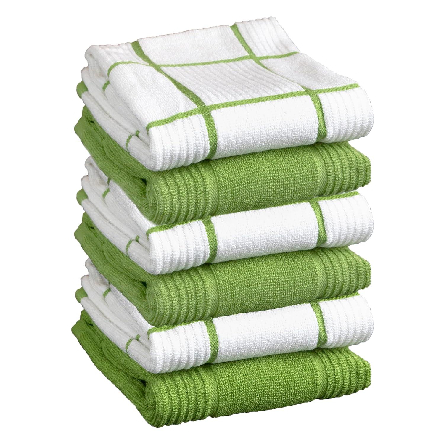 T-fal Solid and Check Dish Cloth