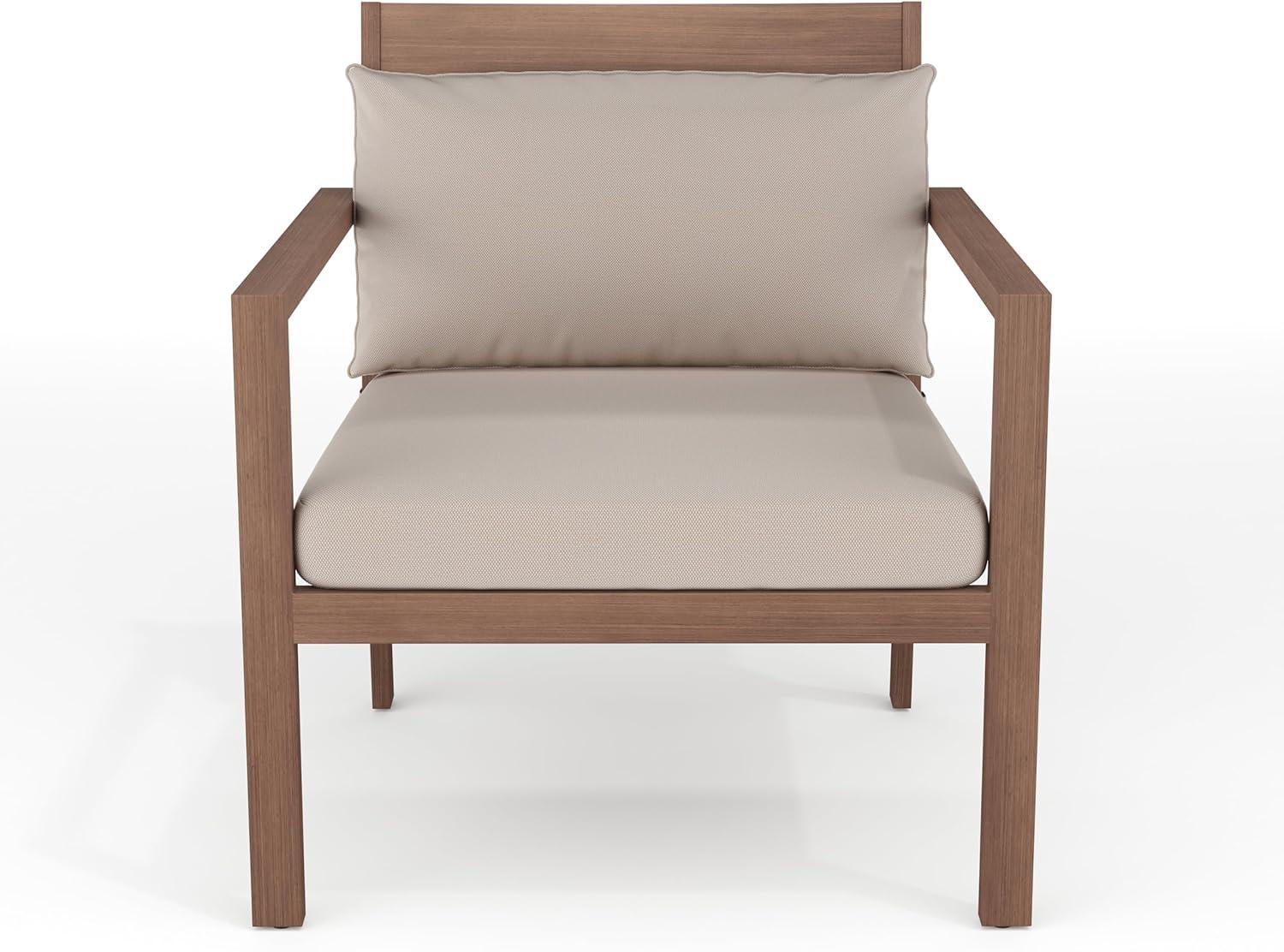 Martha Stewart Martha Stewart Bedford All-Weather Patio Accent Chairs with Seat and Lumbar Cushions (Set of 2)