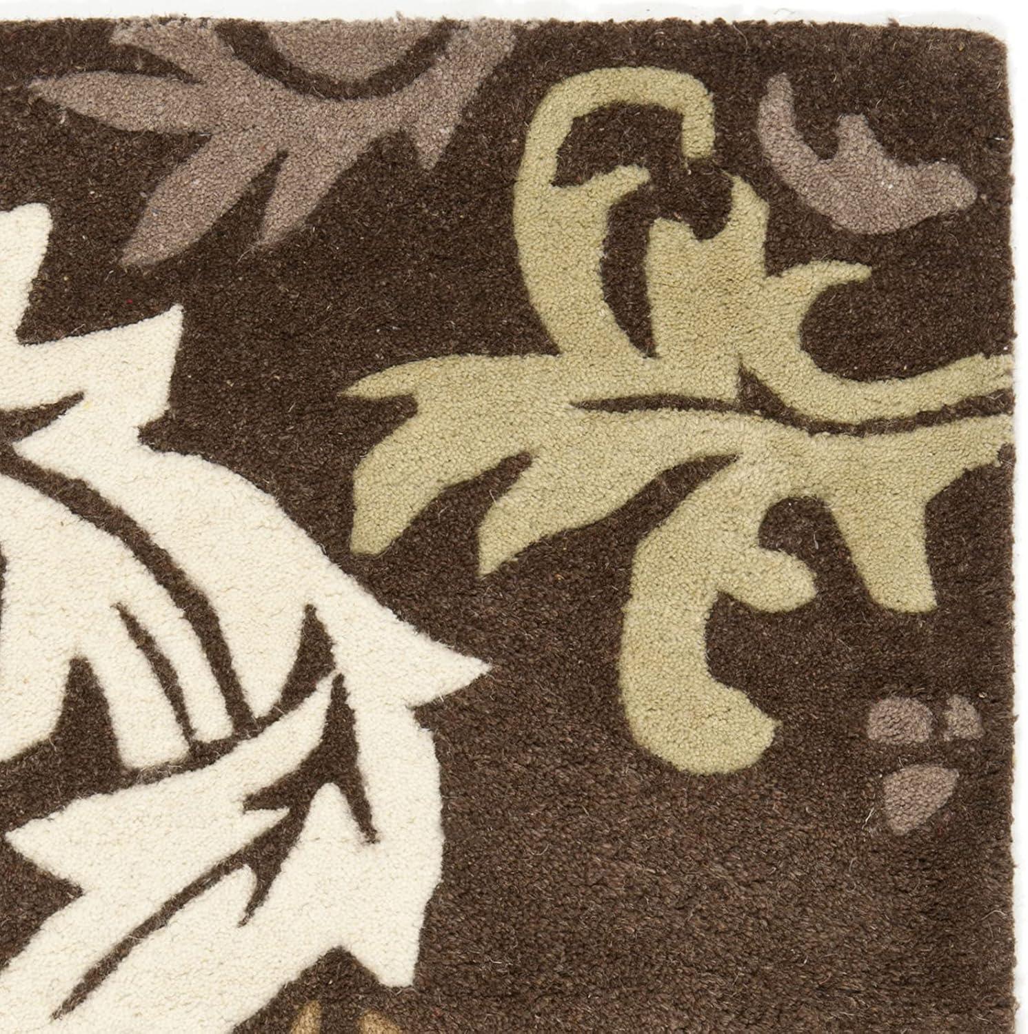 Soho SOH831 Hand Tufted Accent Rug - Brown/Multi - 2'x3' - Safavieh.