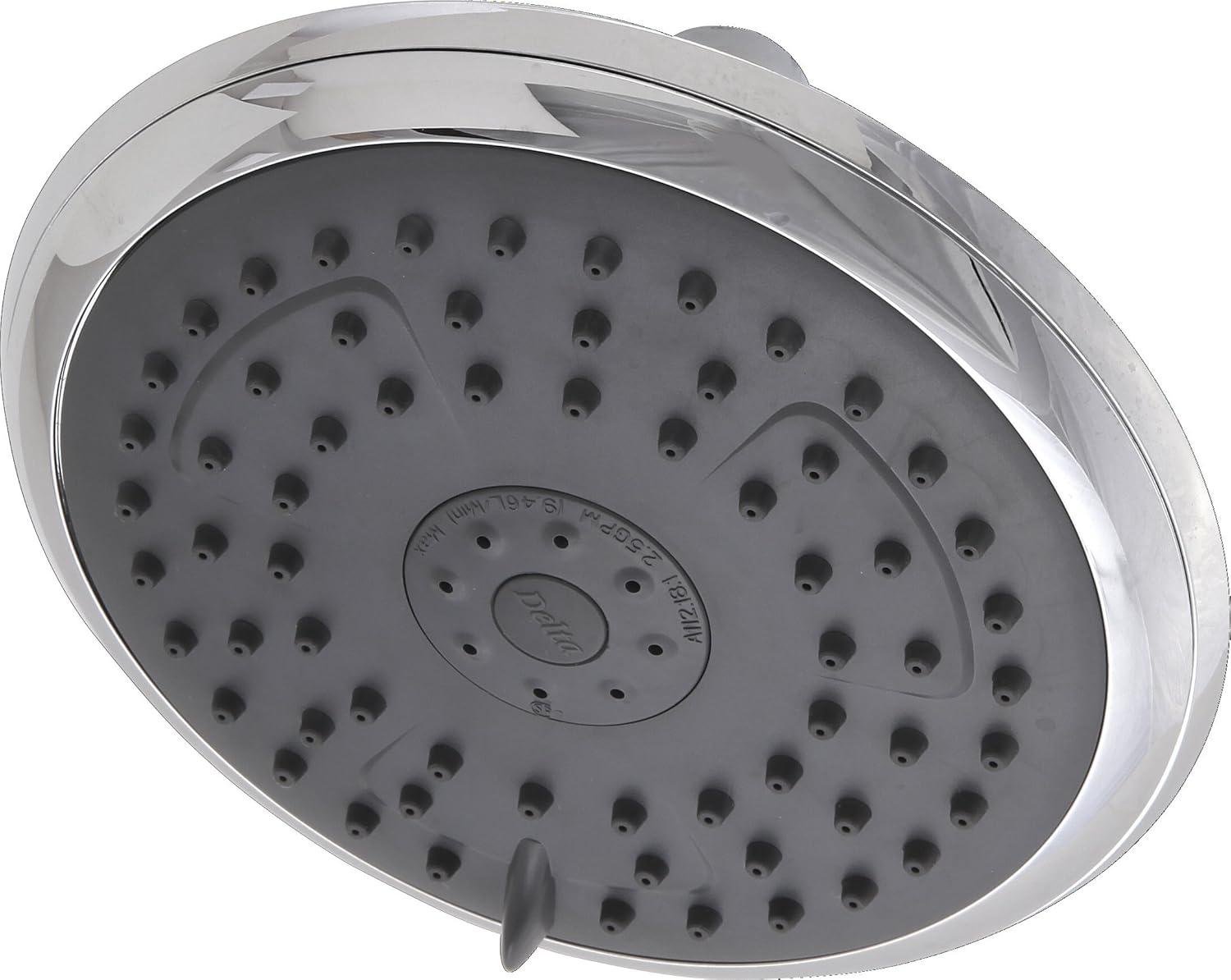 Pulse Chrome Wall Mounted Shower Head with 2 GPM Flow