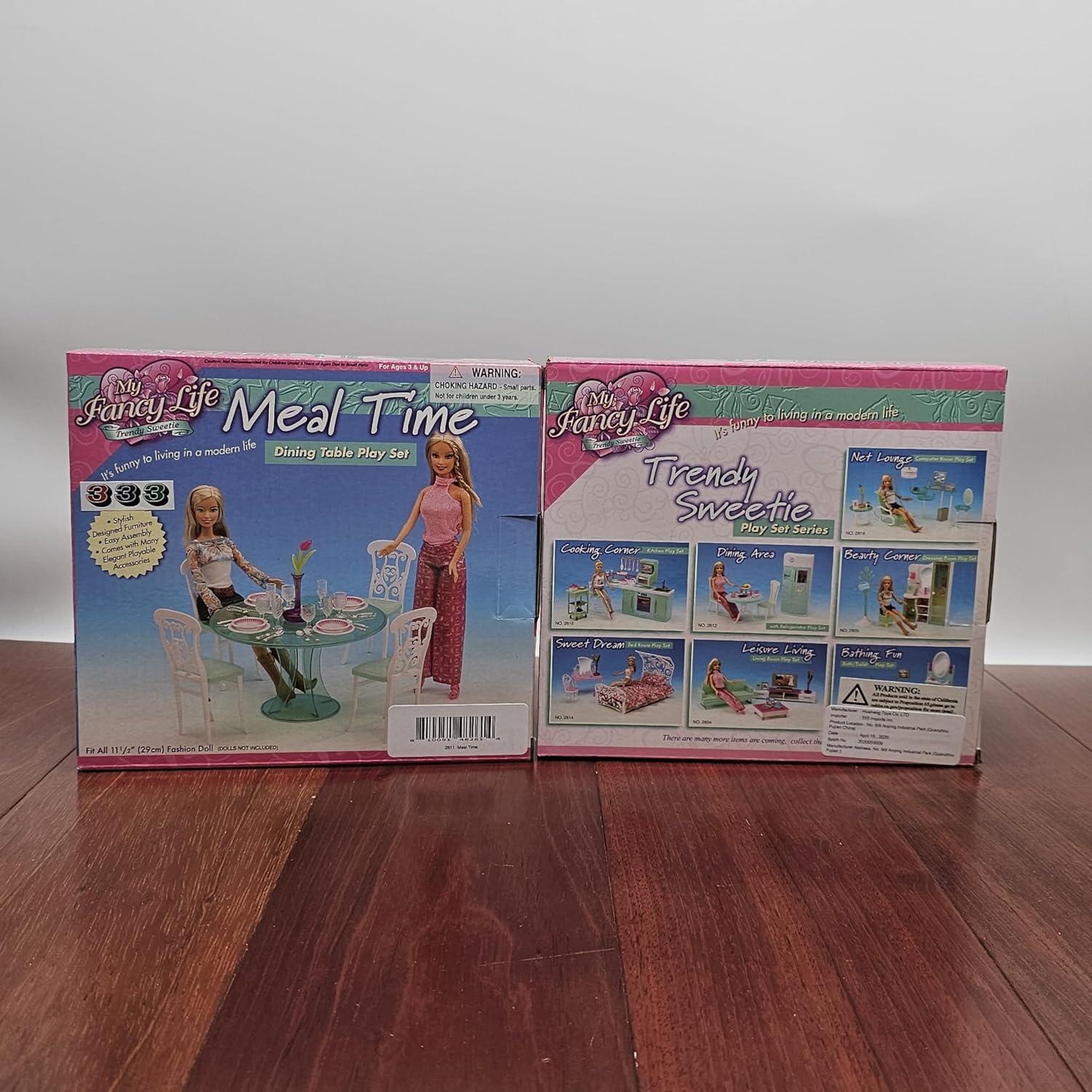 Gloria My Fancy Life Meal Time Dining Table Play Set (No. 2811)