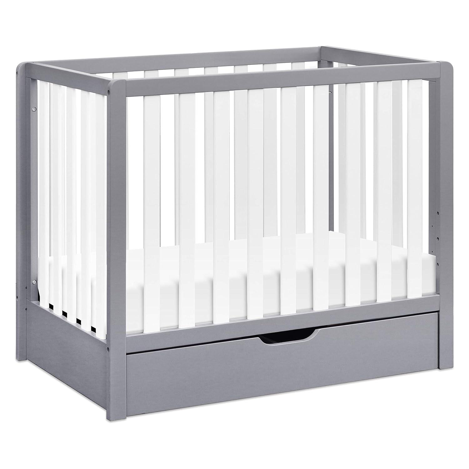 Colby 4-in-1 Mini Convertible Crib with Storage