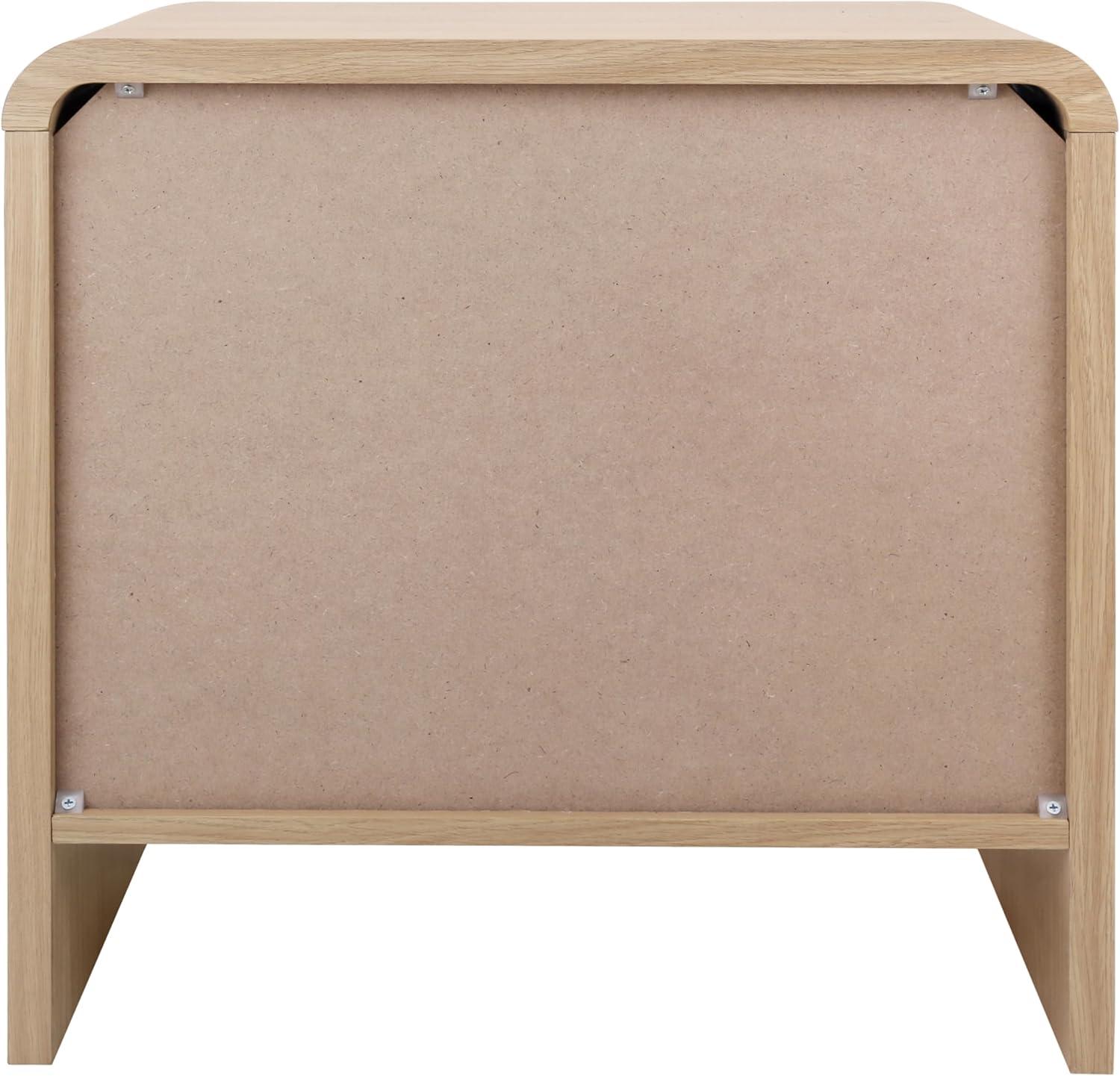 New Pacific Direct Indoor Wood End Table, Brown