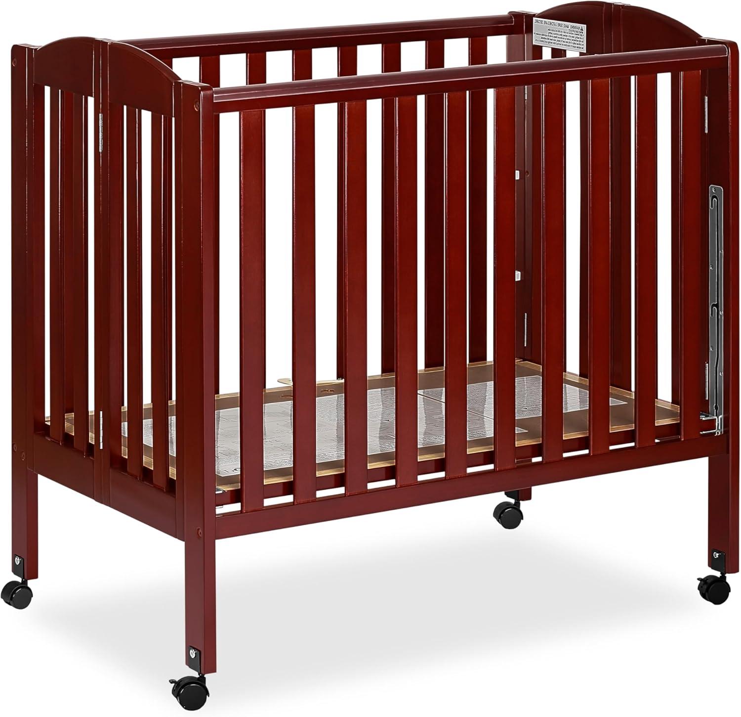 Dream On Me 3 in 1 Portable Folding Stationary Side Crib