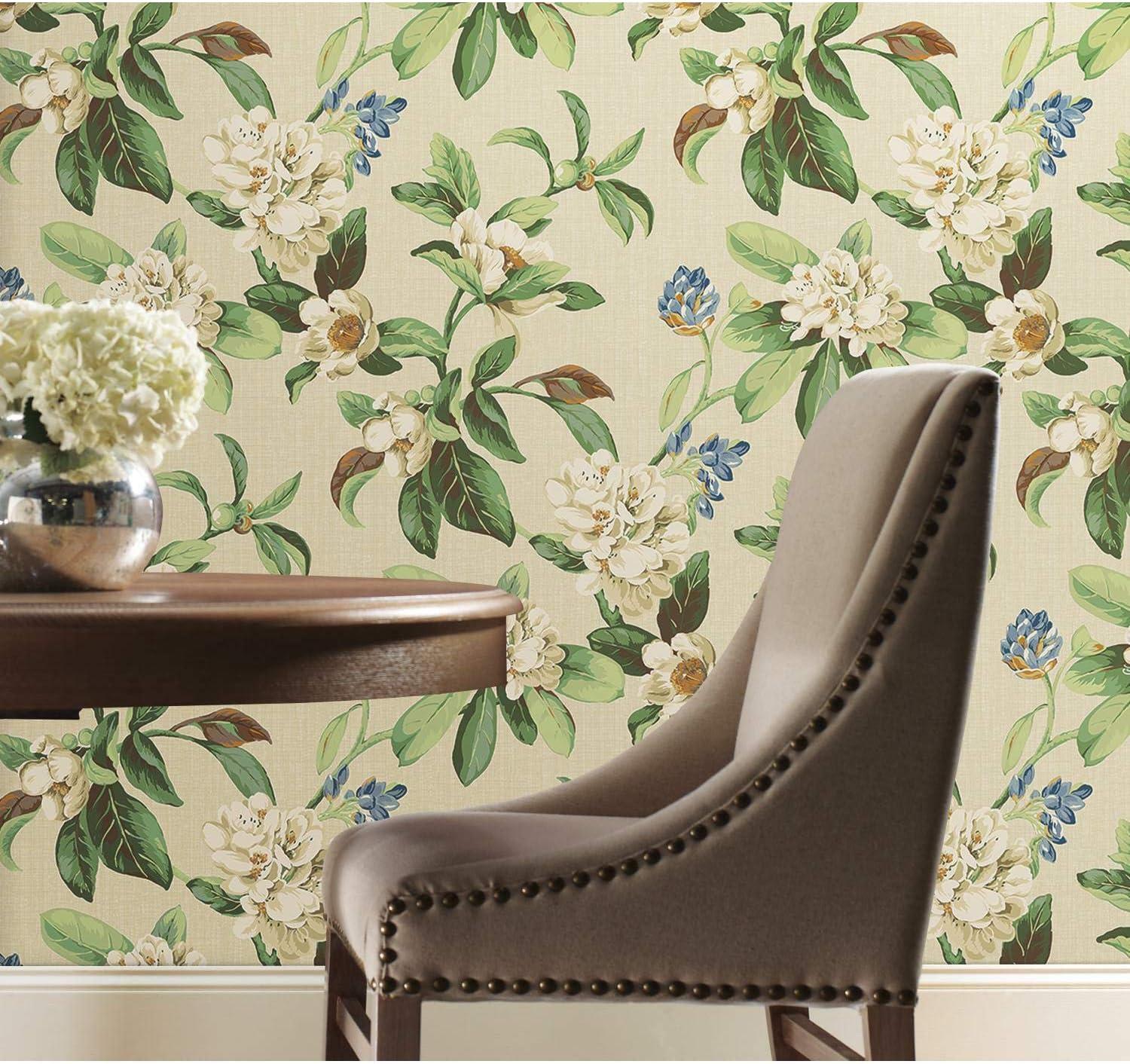 Waverly Peel & Stick Floral Roll