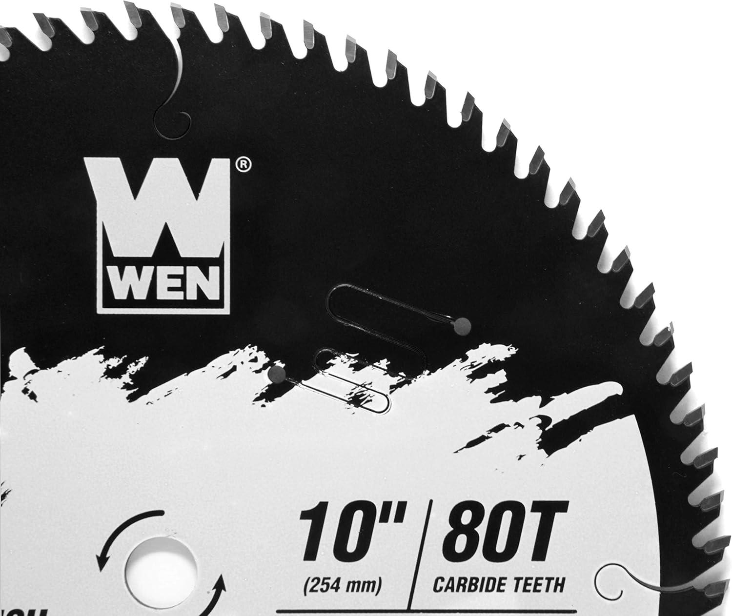 Apex 10-Inch 80-Tooth Carbide-Tipped Wood Cutting Saw Blade