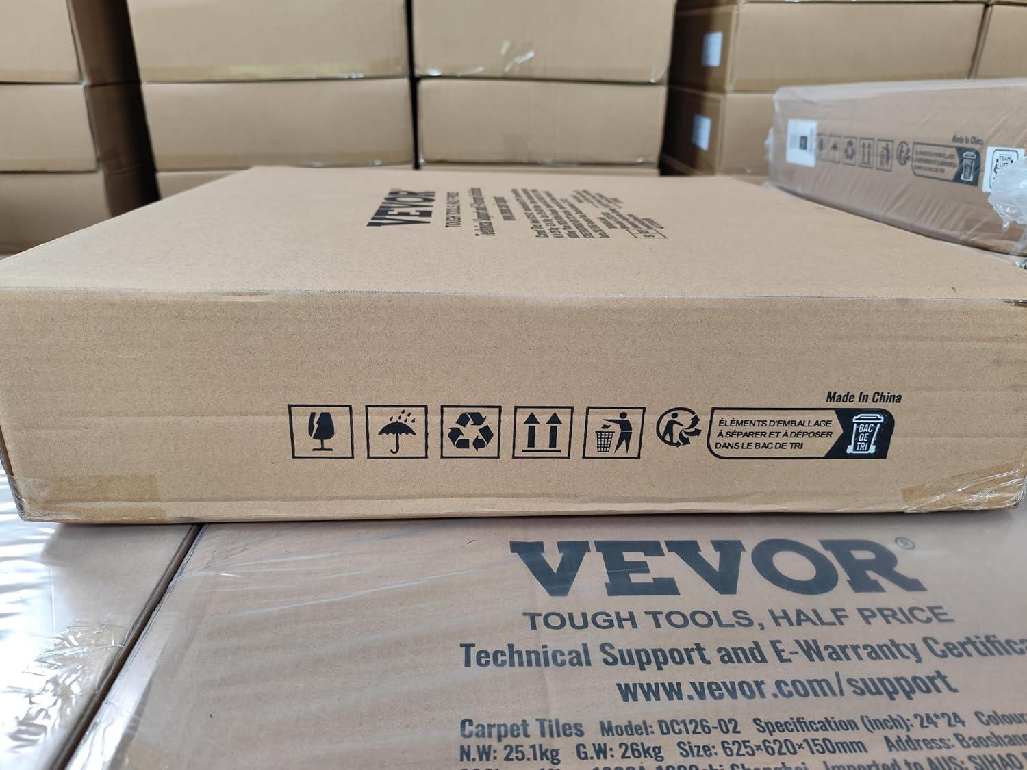 24'' W x 24'' L Level Cut And Loop Polyester Carpet Tile