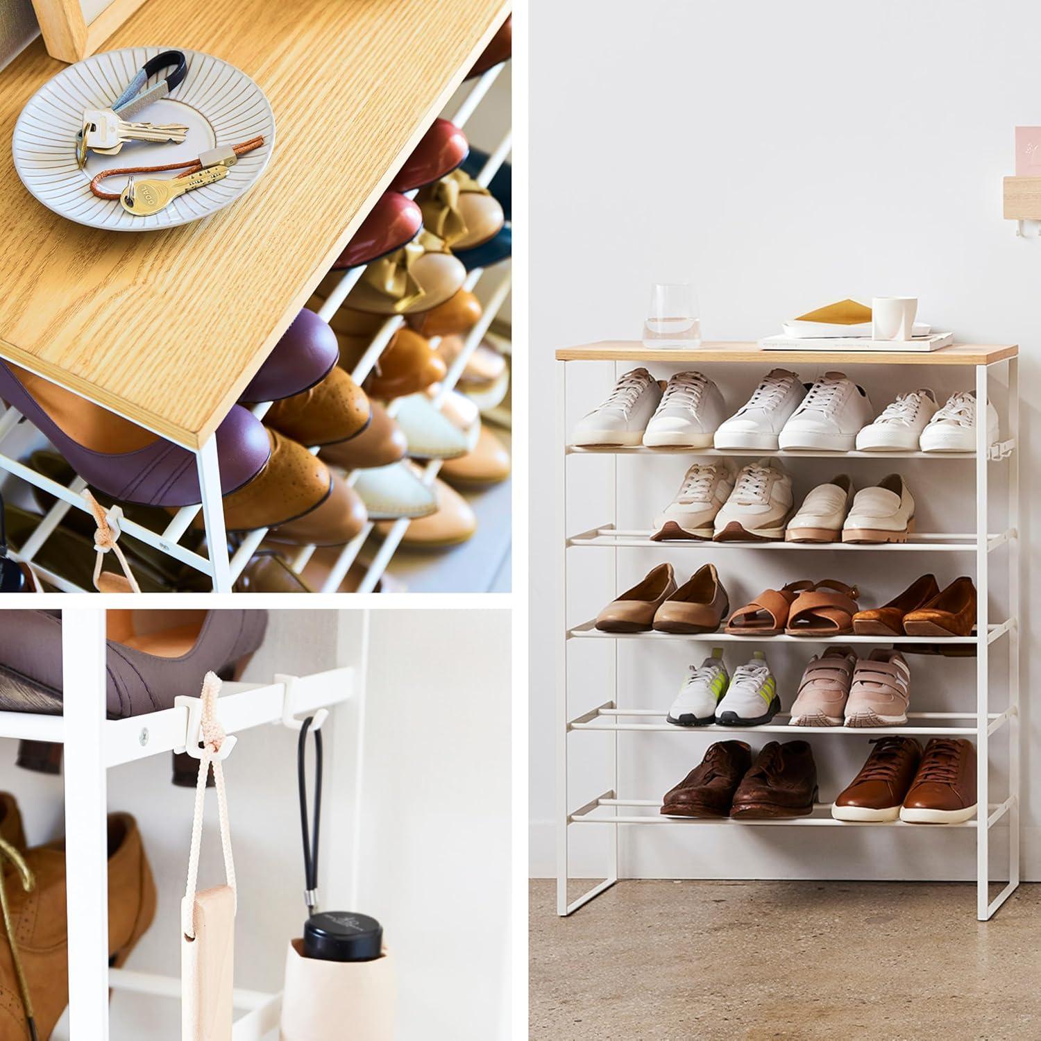 Yamazaki Tiered Shoe Rack