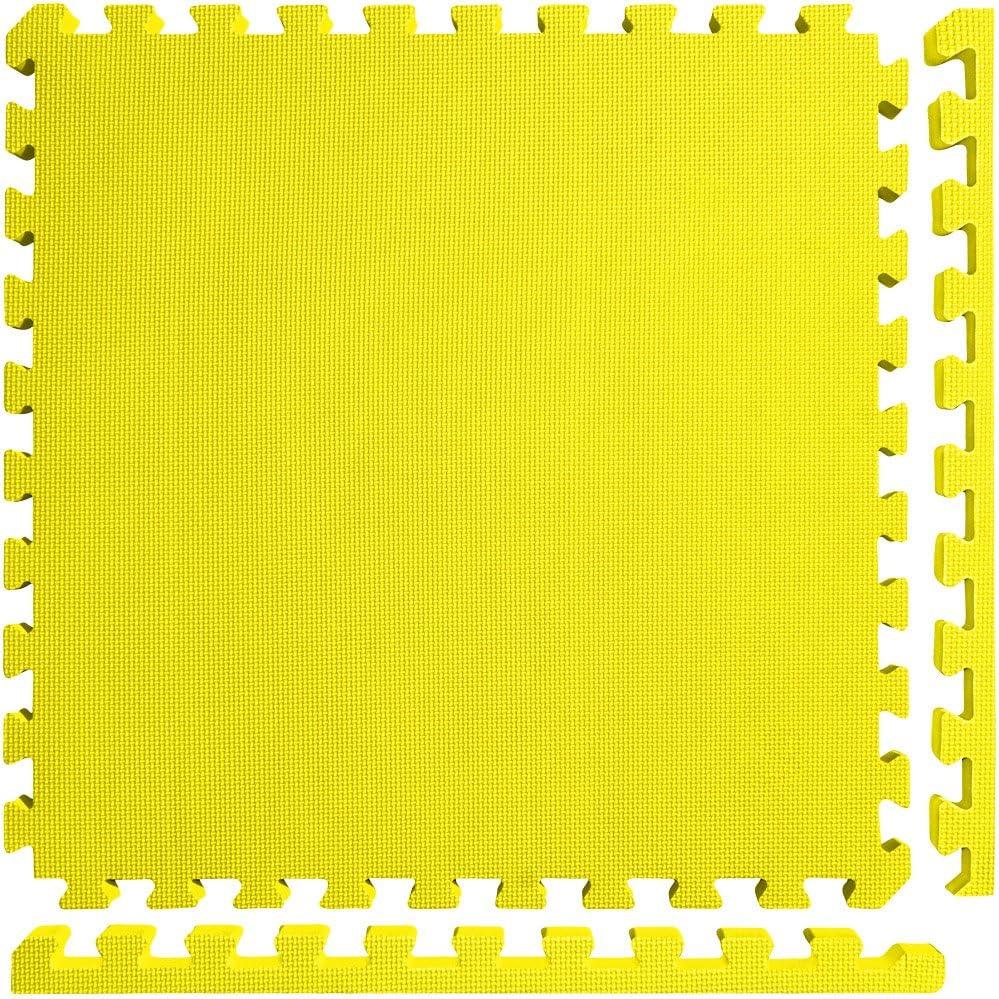 Meister X-Thick 1.5" Interlocking 16 Tiles Gym Floor Mat - Red